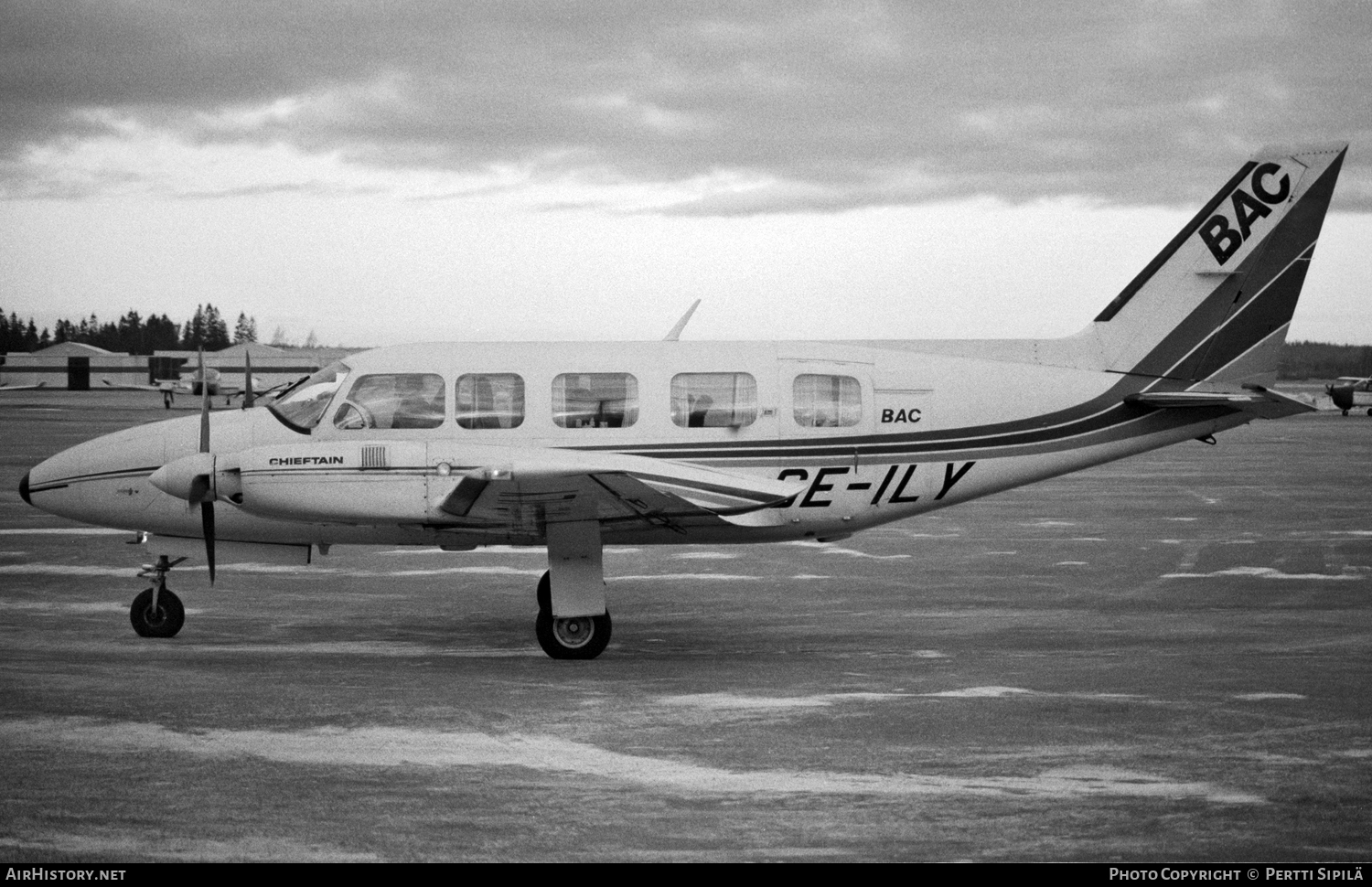 Aircraft Photo of SE-ILY | Piper PA-31-350 Navajo Chieftain | BAC Aviation | AirHistory.net #104641