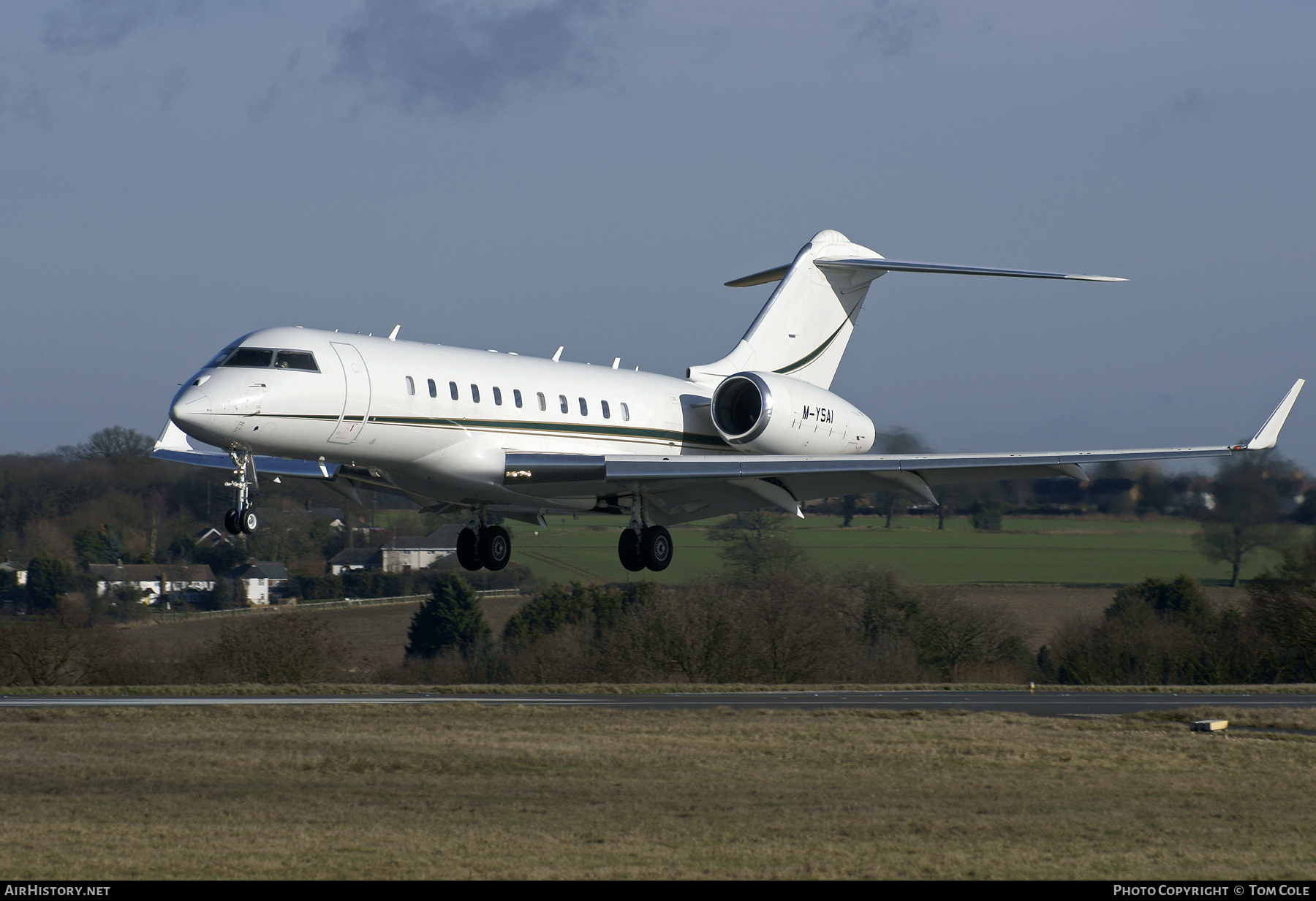 Aircraft Photo of M-YSAI | Bombardier Global 5000 (BD-700-1A11) | AirHistory.net #104652