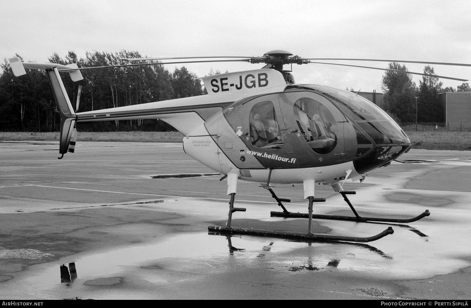 Aircraft Photo of SE-JGB | McDonnell Douglas MD-500E (369E) | Helitour | AirHistory.net #104656