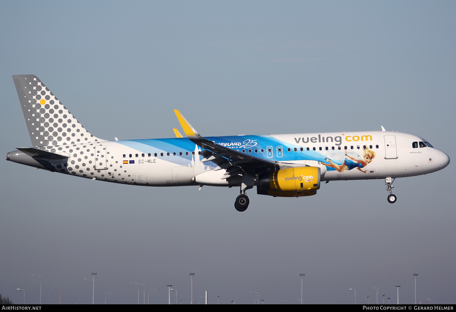 Aircraft Photo of EC-MLE | Airbus A320-232 | Vueling Airlines | AirHistory.net #104657