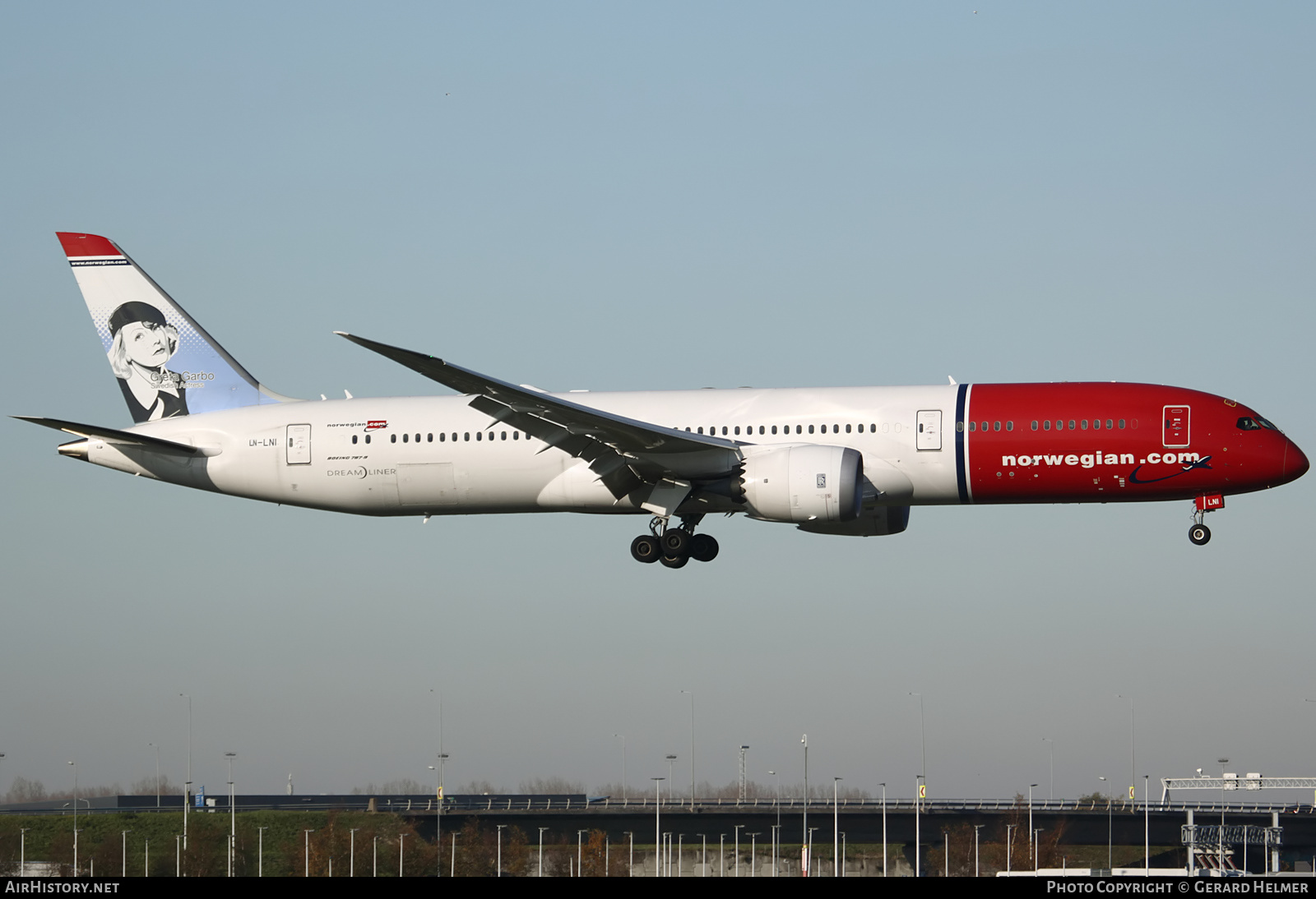 Aircraft Photo of LN-LNI | Boeing 787-8 Dreamliner | Norwegian | AirHistory.net #104667