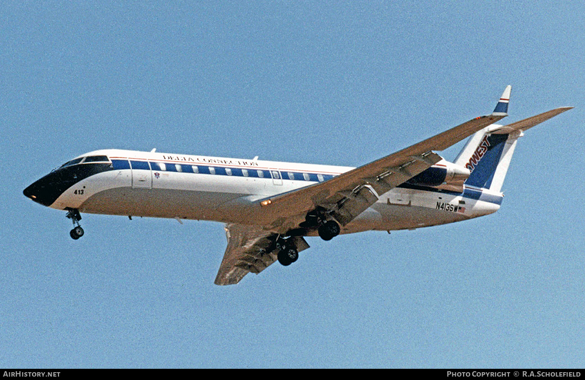 Aircraft Photo of N413SW | Canadair CRJ-100ER (CL-600-2B19) | Delta Connection | AirHistory.net #104669