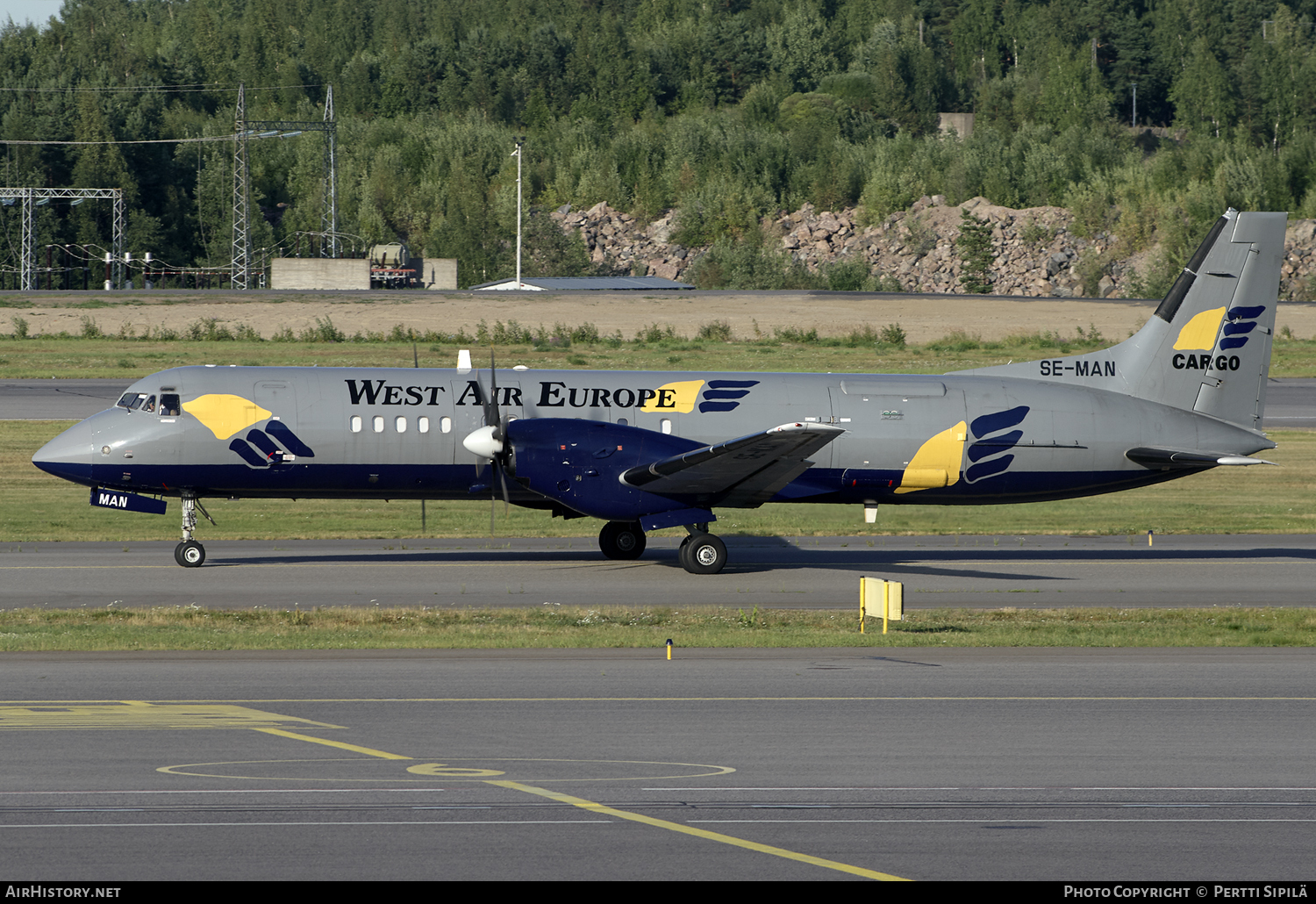 Aircraft Photo of SE-MAN | British Aerospace ATP(LFD) | West Air Europe Cargo | AirHistory.net #104683