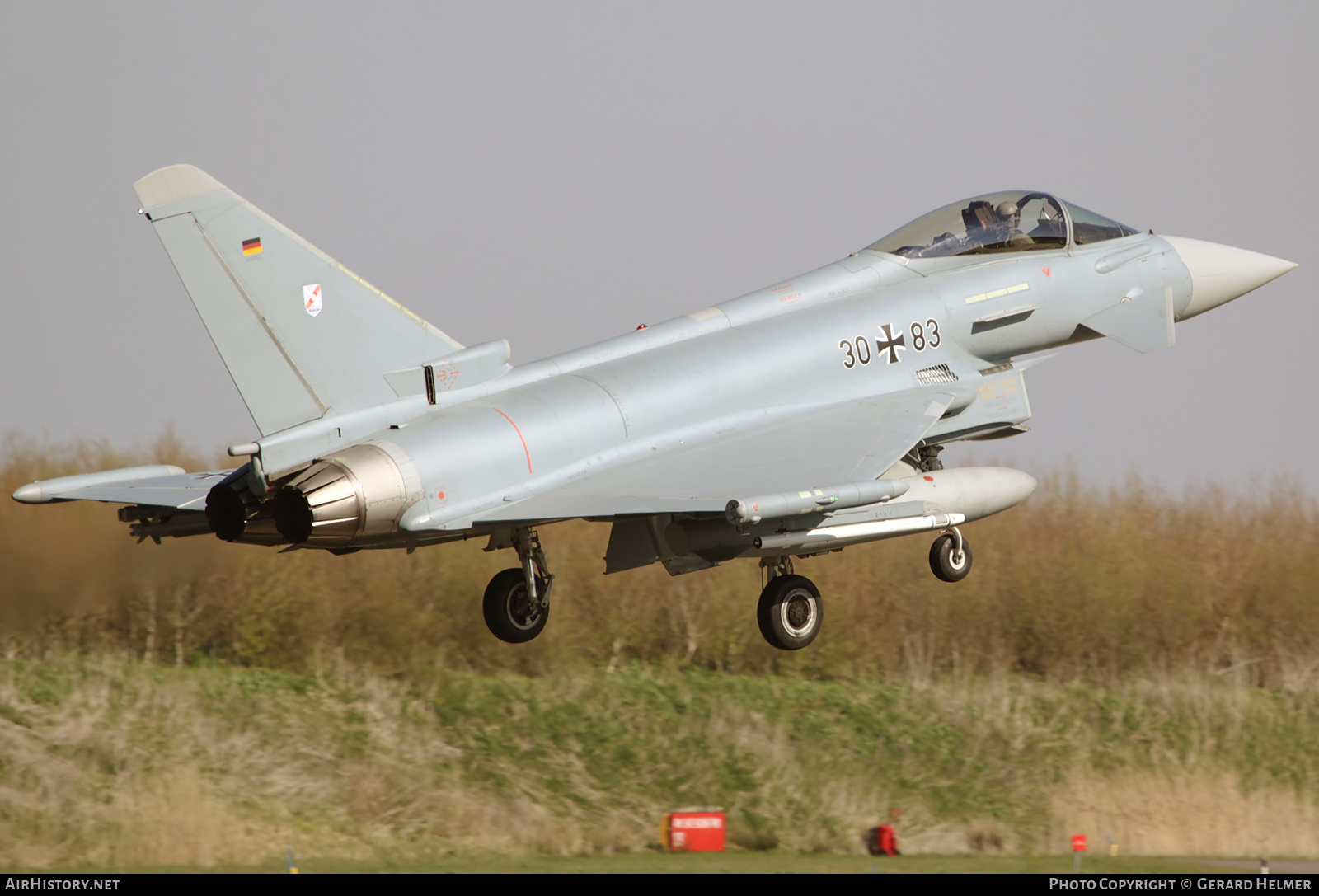 Aircraft Photo of 3083 | Eurofighter EF-2000 Typhoon S | Germany - Air Force | AirHistory.net #104686