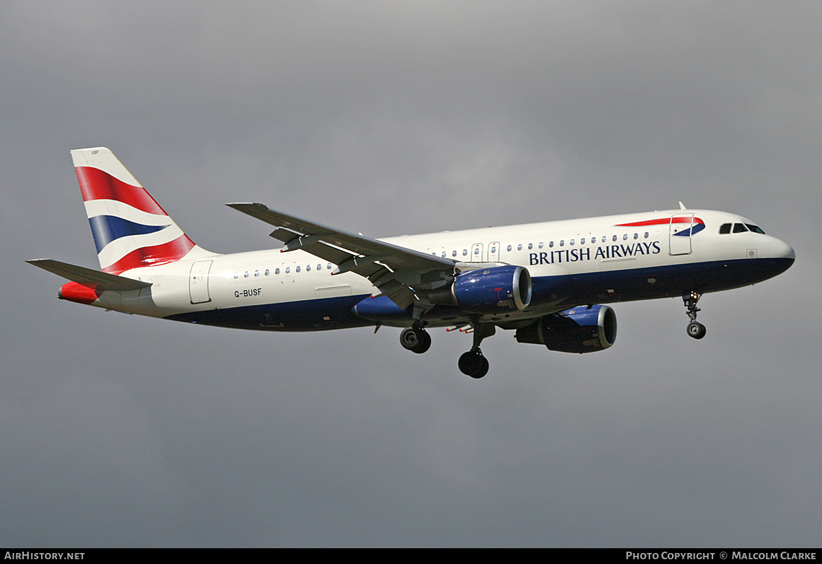 Aircraft Photo of G-BUSF | Airbus A320-111 | British Airways | AirHistory.net #104692
