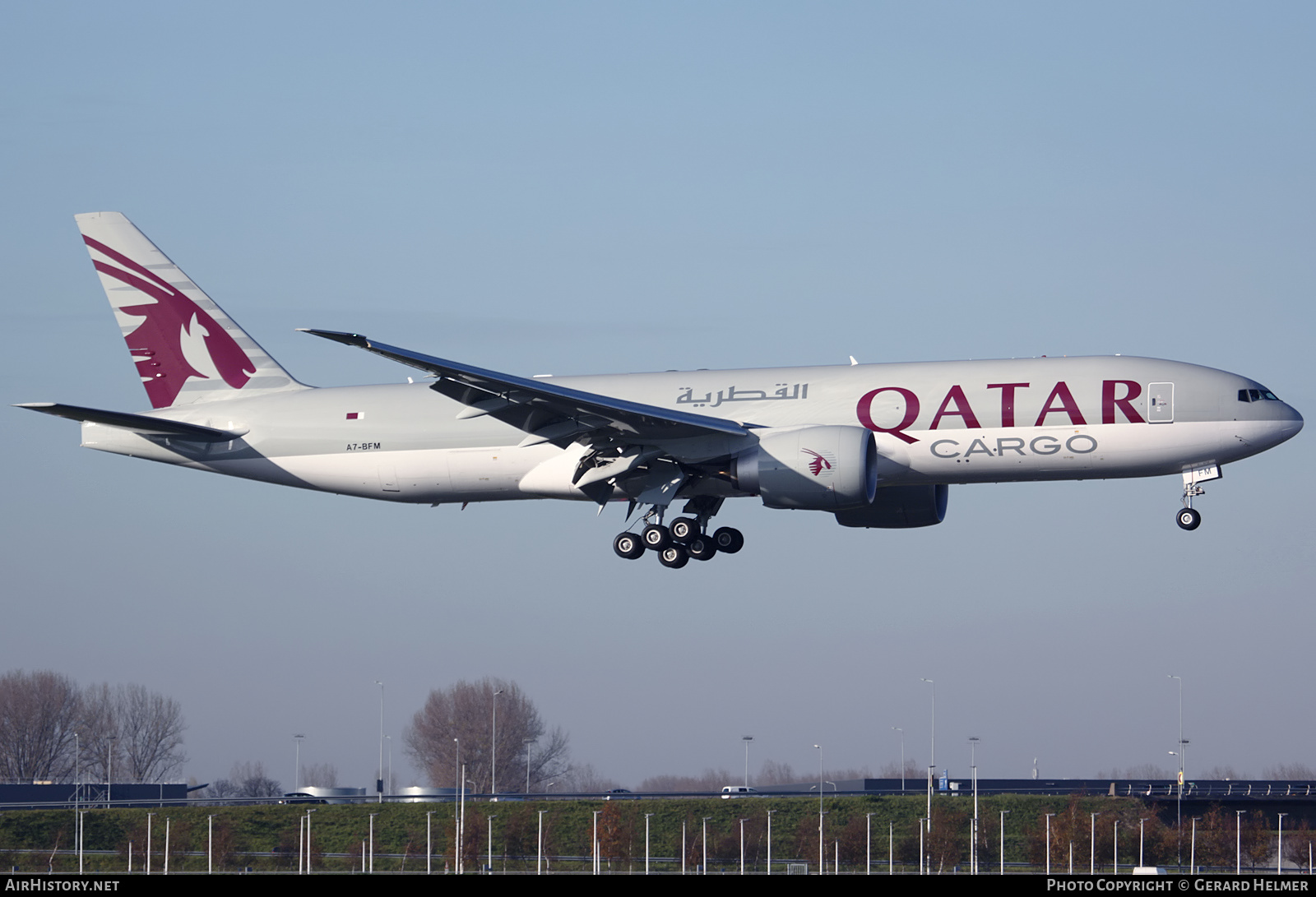 Aircraft Photo of A7-BFM | Boeing 777-F | Qatar Airways Cargo | AirHistory.net #104694