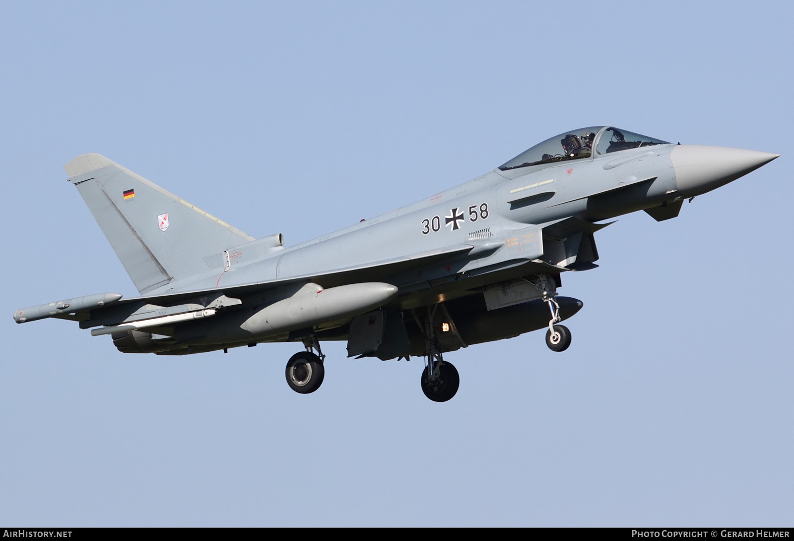 Aircraft Photo of 3058 | Eurofighter EF-2000 Typhoon S | Germany - Air Force | AirHistory.net #104698