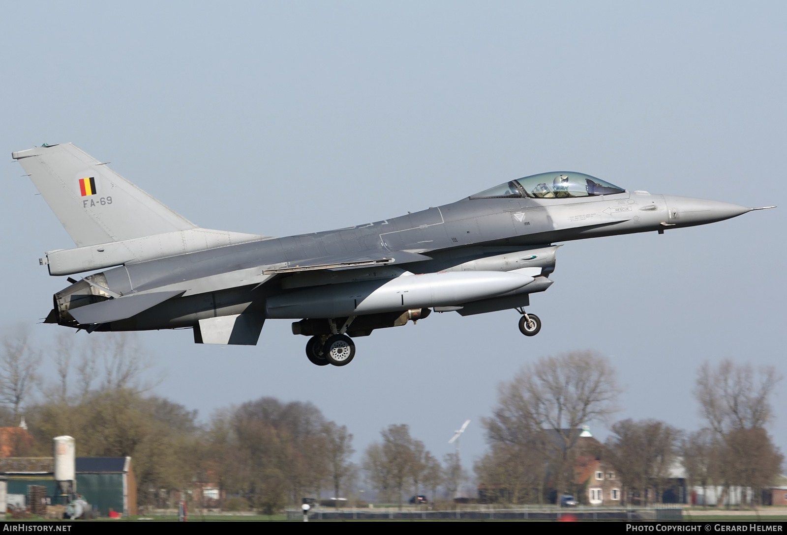 Aircraft Photo of FA-69 | General Dynamics F-16AM Fighting Falcon | Belgium - Air Force | AirHistory.net #104702