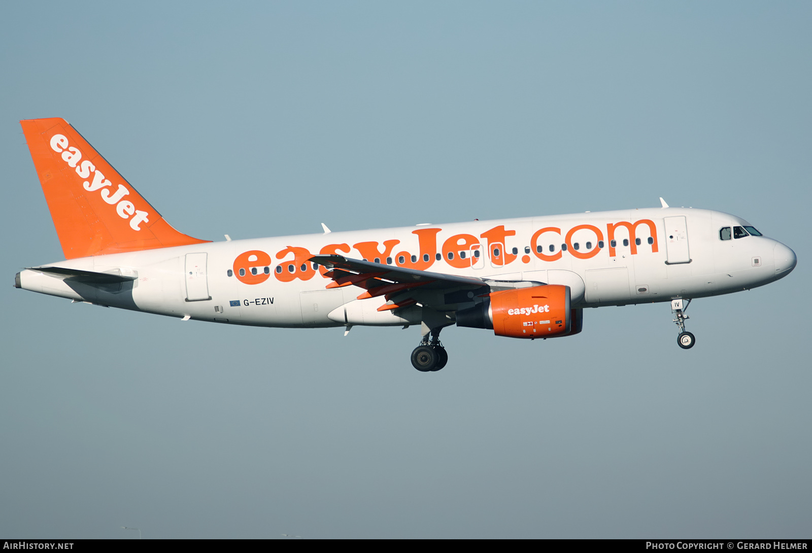 Aircraft Photo of G-EZIV | Airbus A319-111 | EasyJet | AirHistory.net #104711