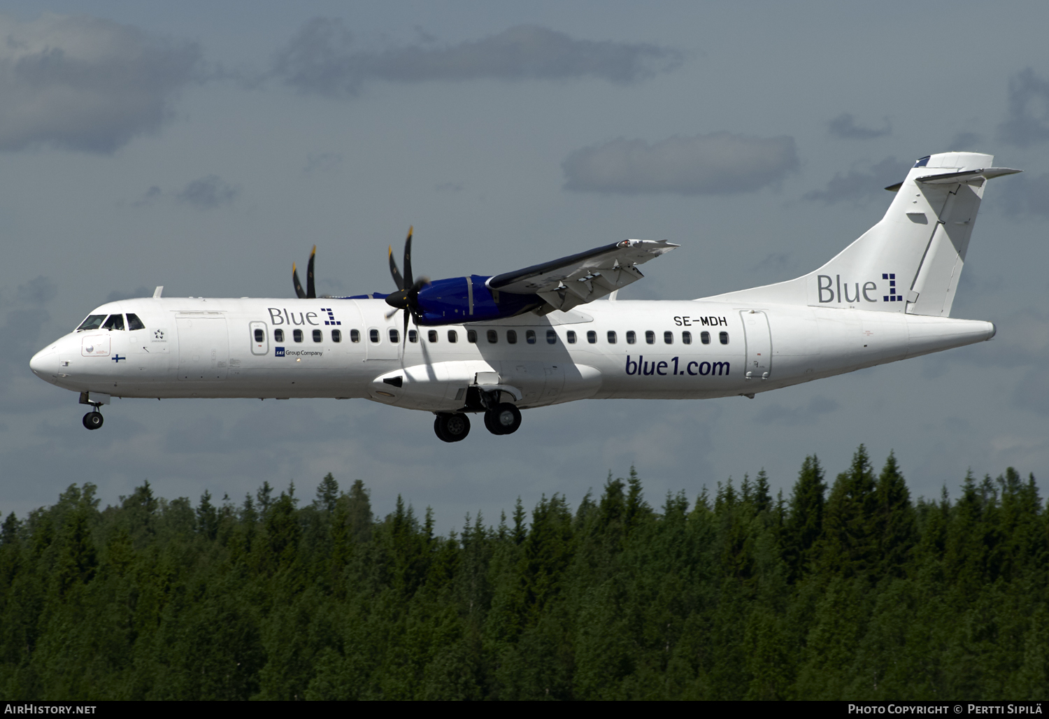 Aircraft Photo of SE-MDH | ATR ATR-72-500 (ATR-72-212A) | Blue1 | AirHistory.net #104726