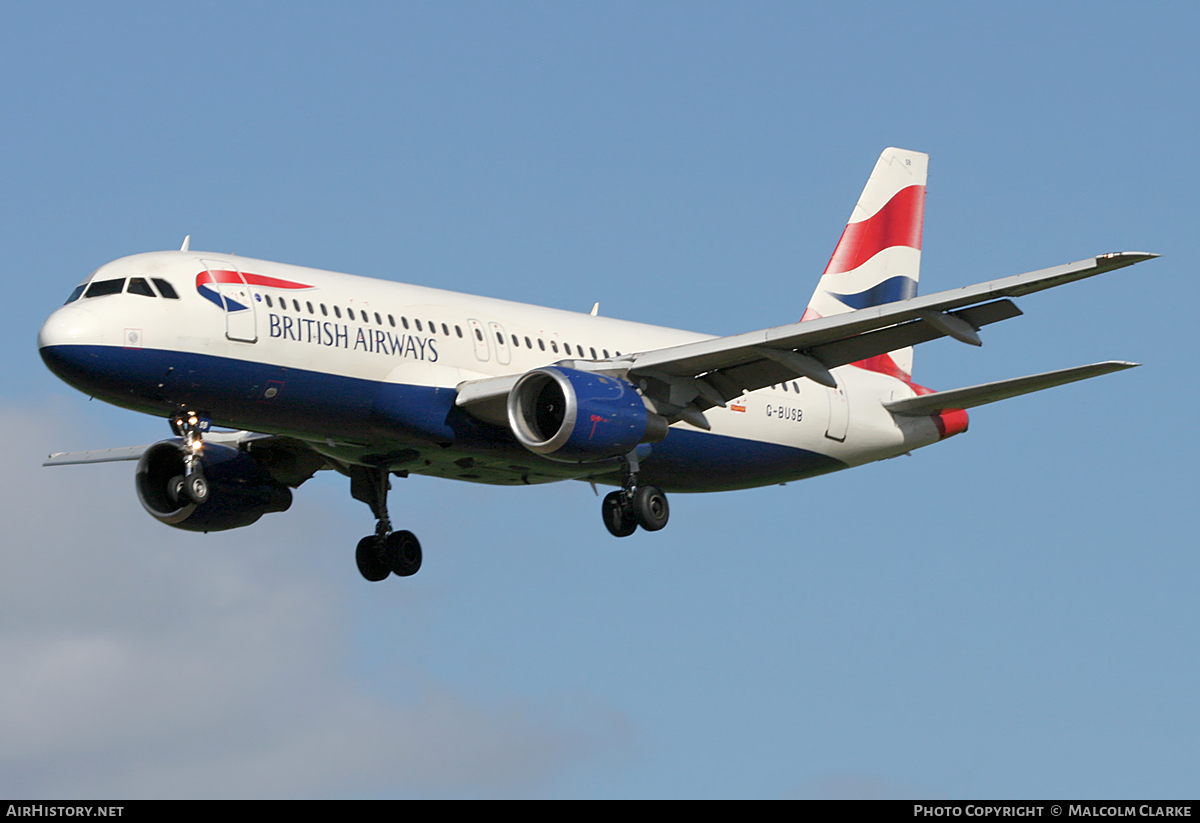 Aircraft Photo of G-BUSB | Airbus A320-111 | British Airways | AirHistory.net #104729