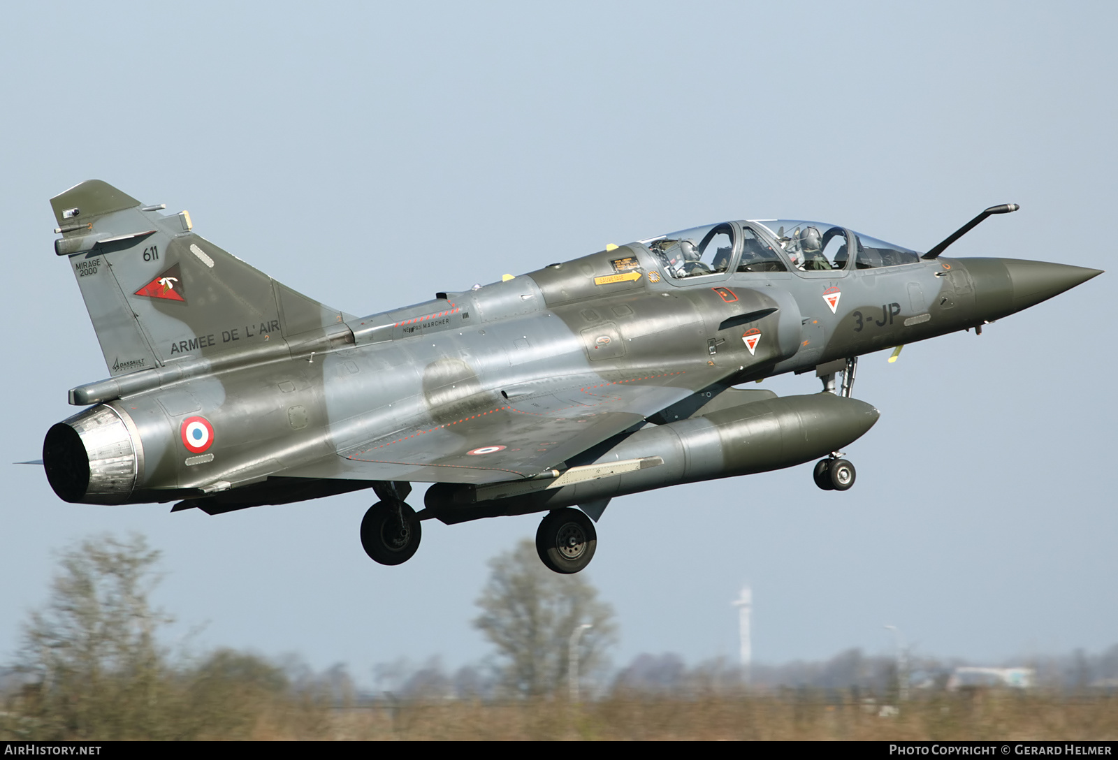 Aircraft Photo of 611 | Dassault Mirage 2000D | France - Air Force | AirHistory.net #104731