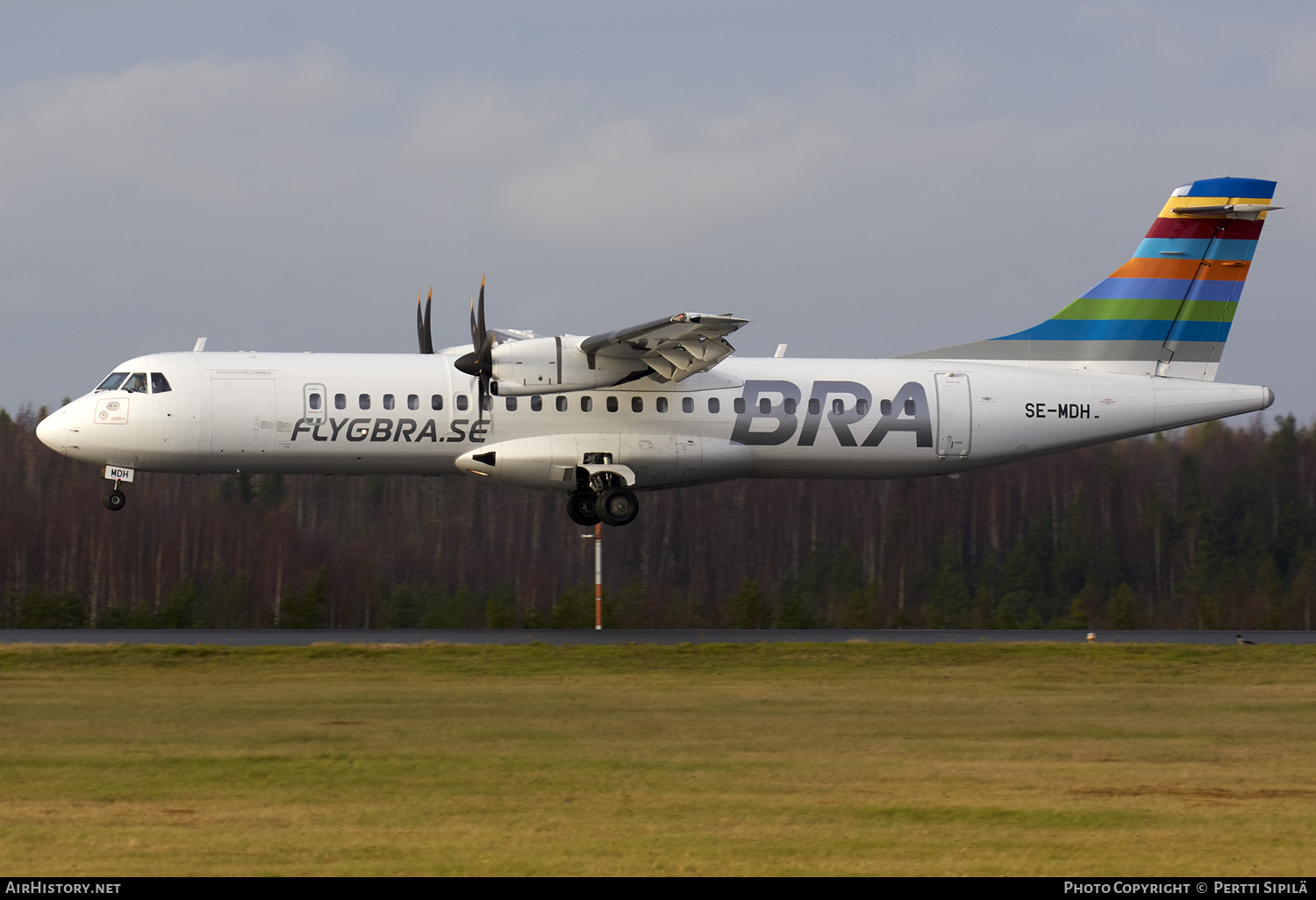 Aircraft Photo of SE-MDH | ATR ATR-72-500 (ATR-72-212A) | BRA - Braathens Regional Airlines | AirHistory.net #104733