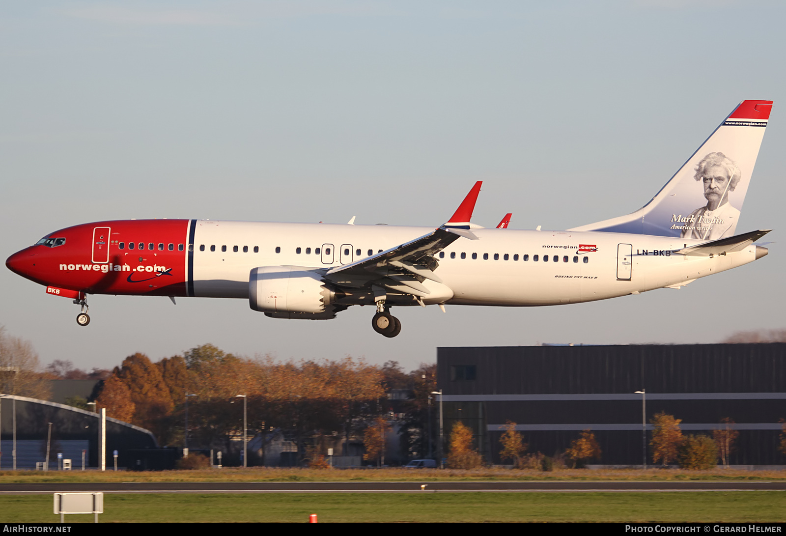 Aircraft Photo of LN-BKB | Boeing 737-8 Max 8 | Norwegian | AirHistory.net #104737