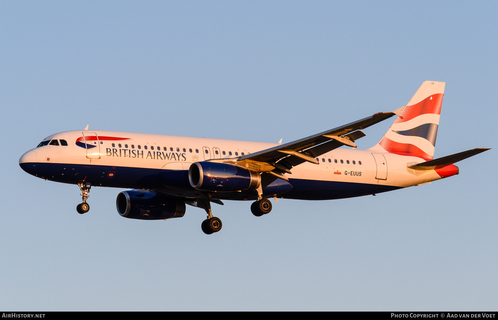 Aircraft Photo of G-EUUS | Airbus A320-232 | British Airways | AirHistory.net #104751