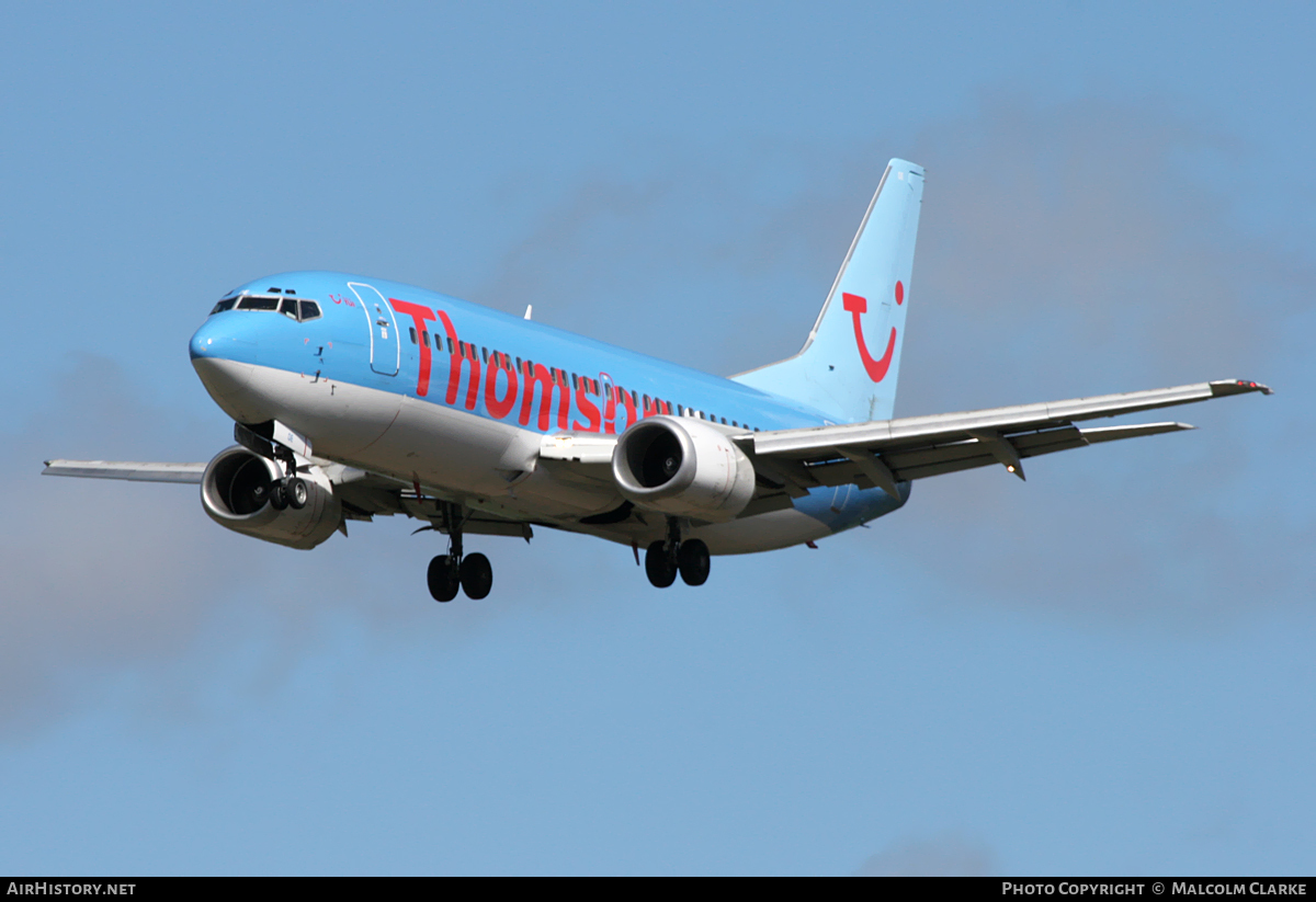 Aircraft Photo of G-THOE | Boeing 737-3Q8 | Thomsonfly | AirHistory.net #104759