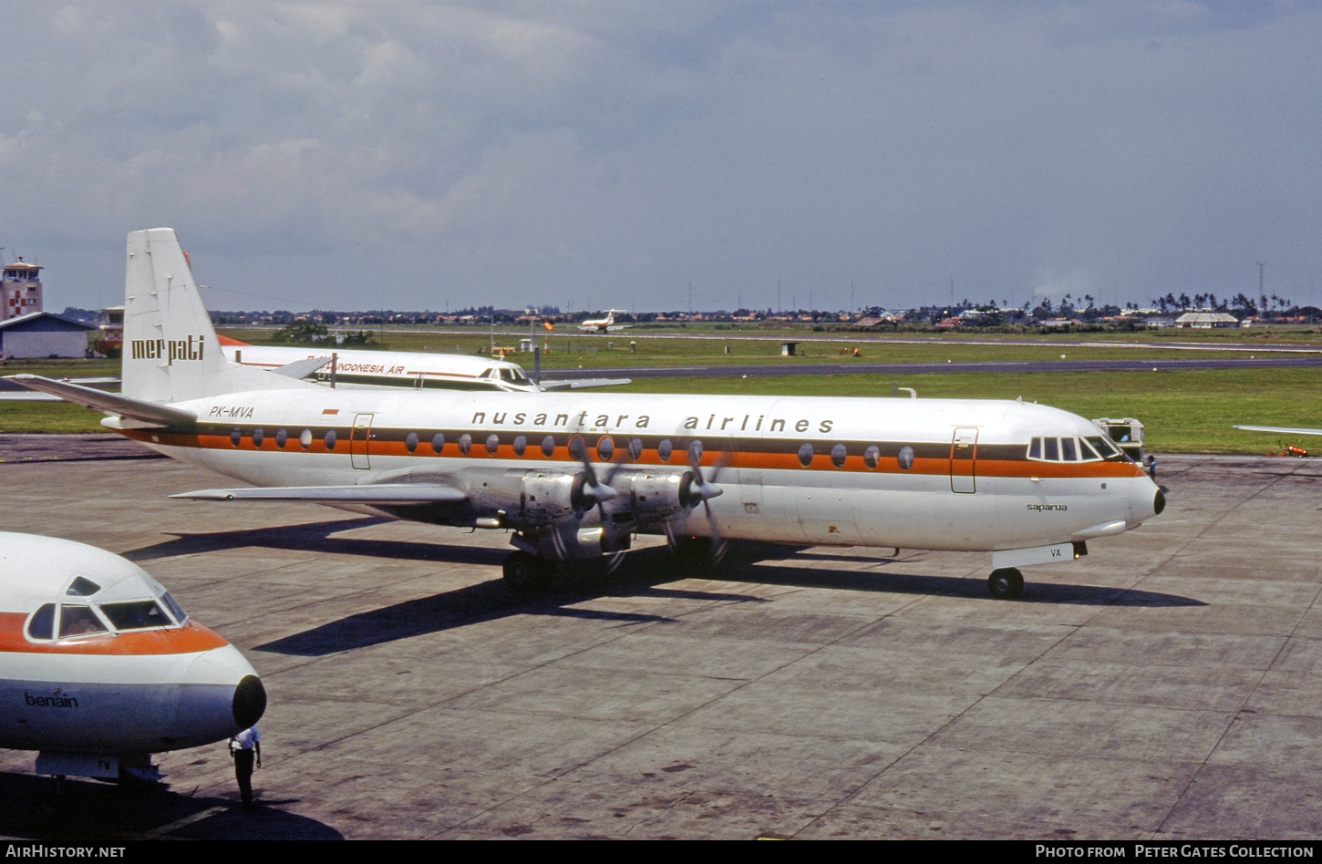 Aircraft Photo of PK-MVA | Vickers 952 Vanguard | Merpati Nusantara Airlines | AirHistory.net #104780