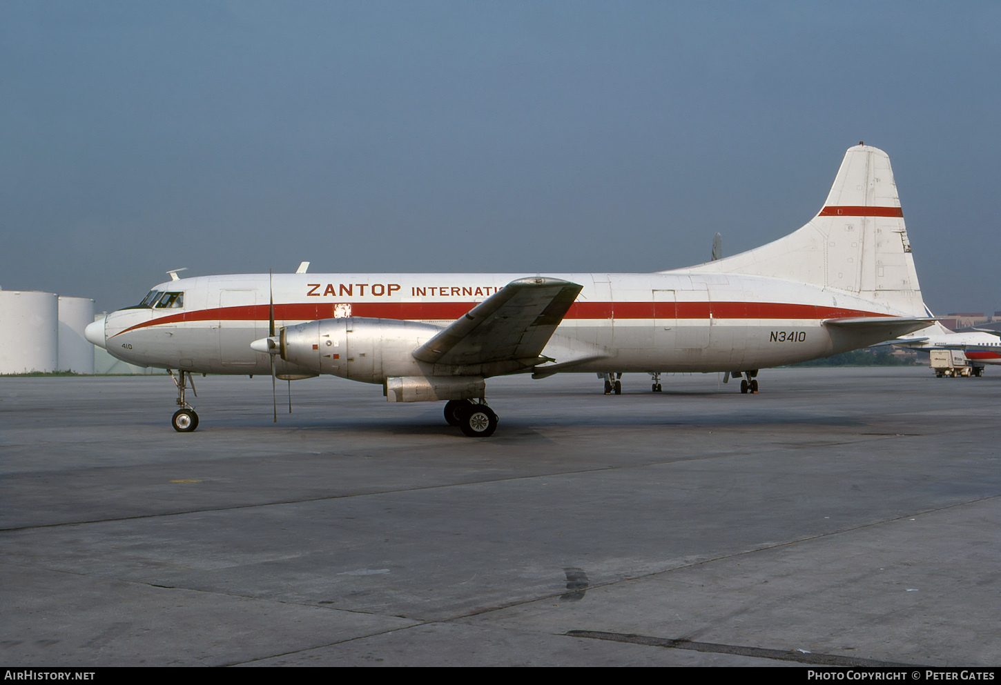 Aircraft Photo of N3410 | Convair 640 | Zantop International Airlines | AirHistory.net #104788