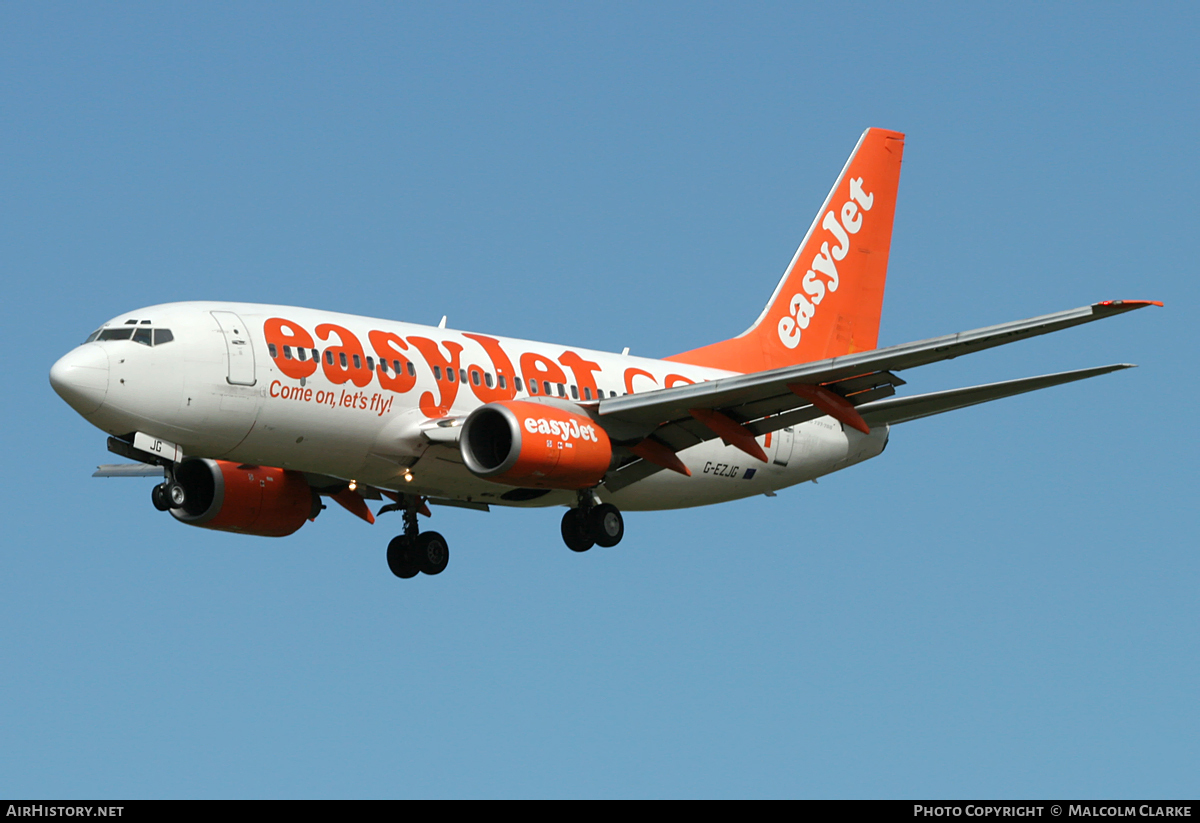 Aircraft Photo of G-EZJG | Boeing 737-73V | EasyJet | AirHistory.net #104801