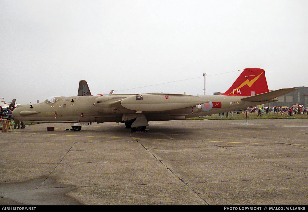 Aircraft Photo of WD955 | English Electric Canberra T17A | UK - Air Force | AirHistory.net #104815