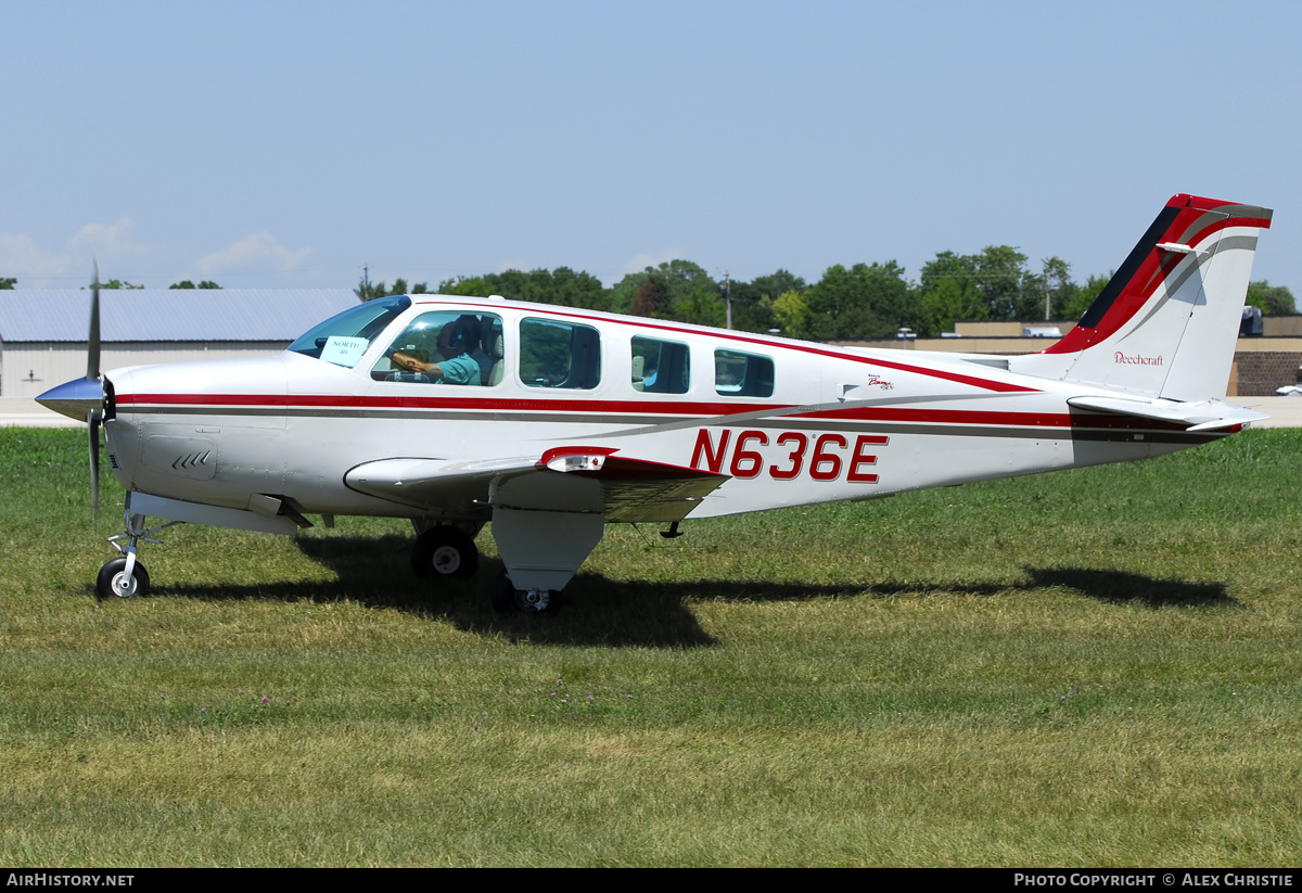 Aircraft Photo of N636E | Beech A36 Bonanza 36 | AirHistory.net #104818