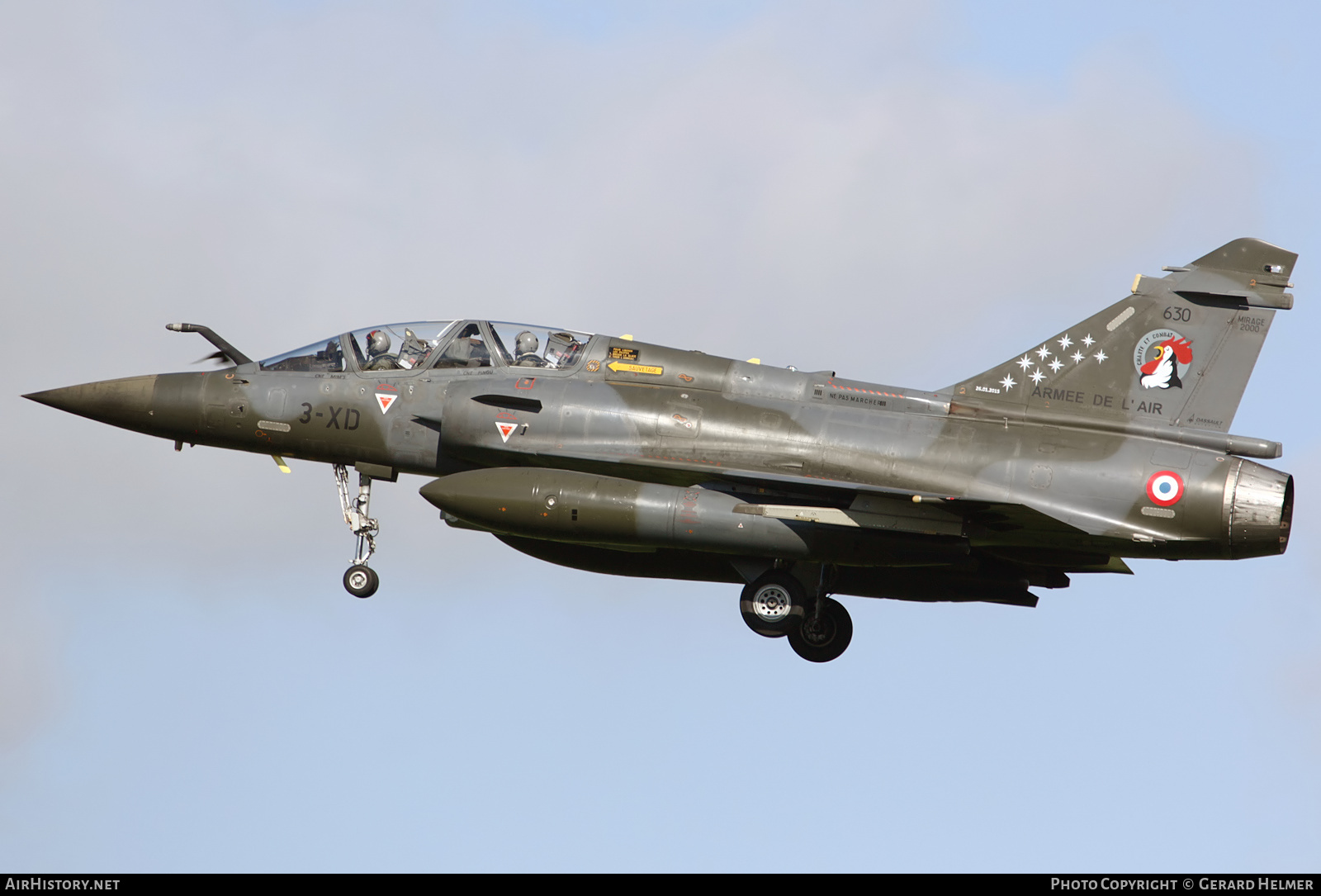 Aircraft Photo of 630 | Dassault Mirage 2000D | France - Air Force | AirHistory.net #104840
