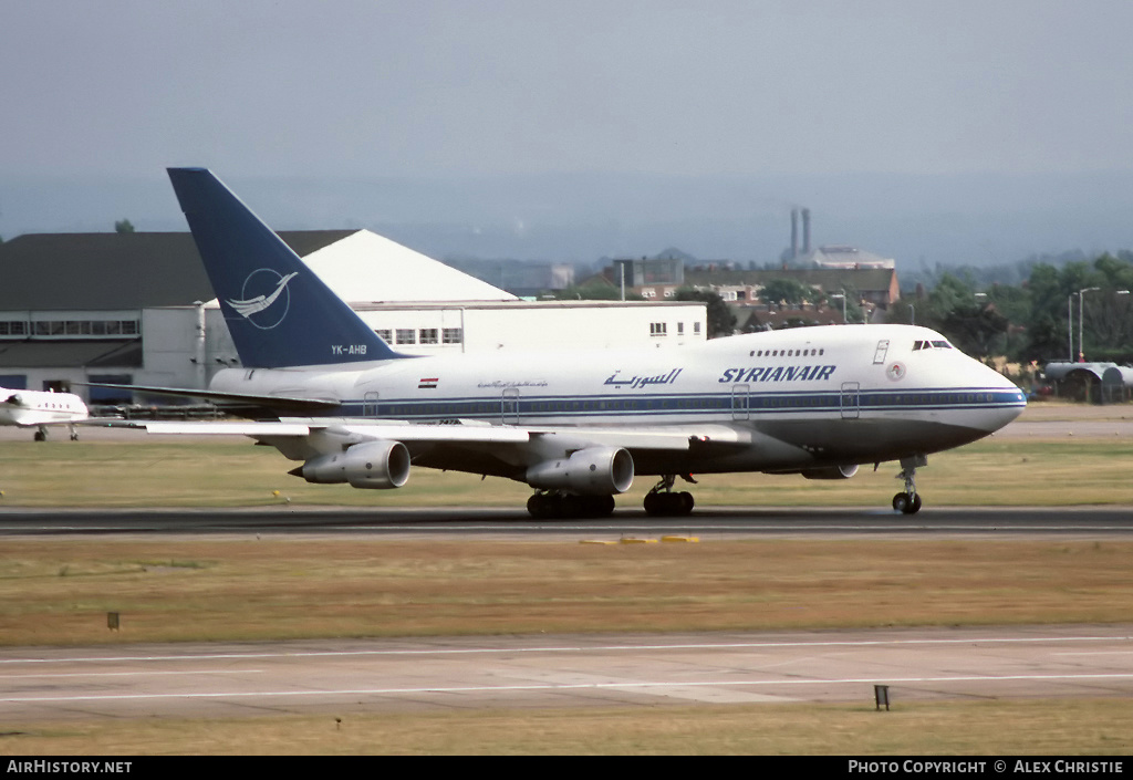 Aircraft Photo of YK-AHB | Boeing 747SP-94 | Syrian Air - Syrian Arab Airlines | AirHistory.net #104843