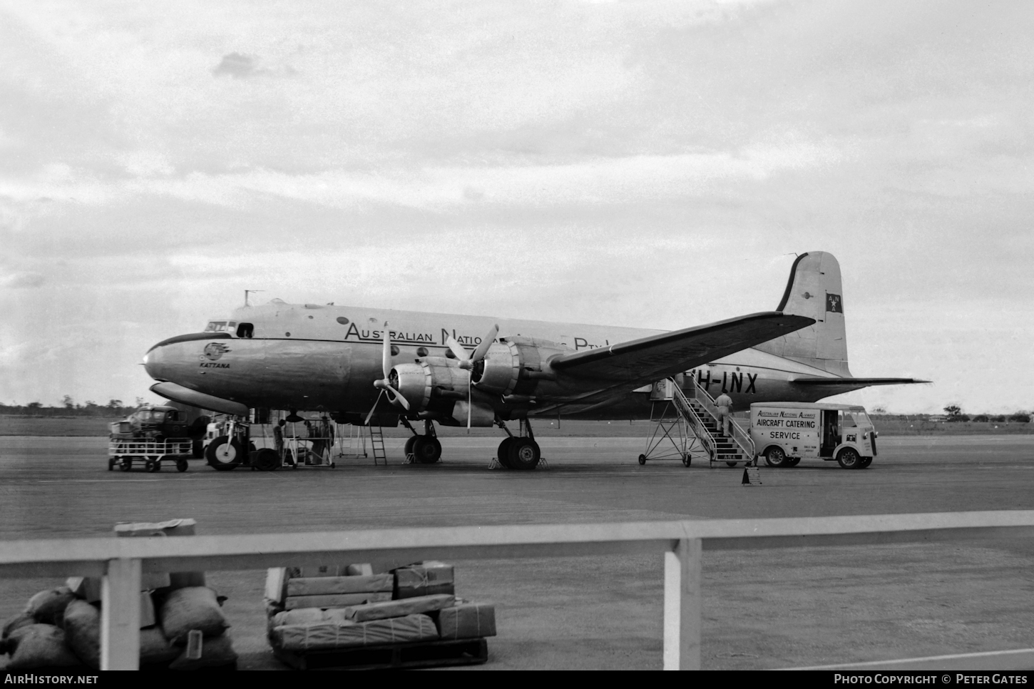 Aircraft Photo of VH-INX | Douglas C-54B Skymaster | Australian National Airways - ANA | AirHistory.net #104850