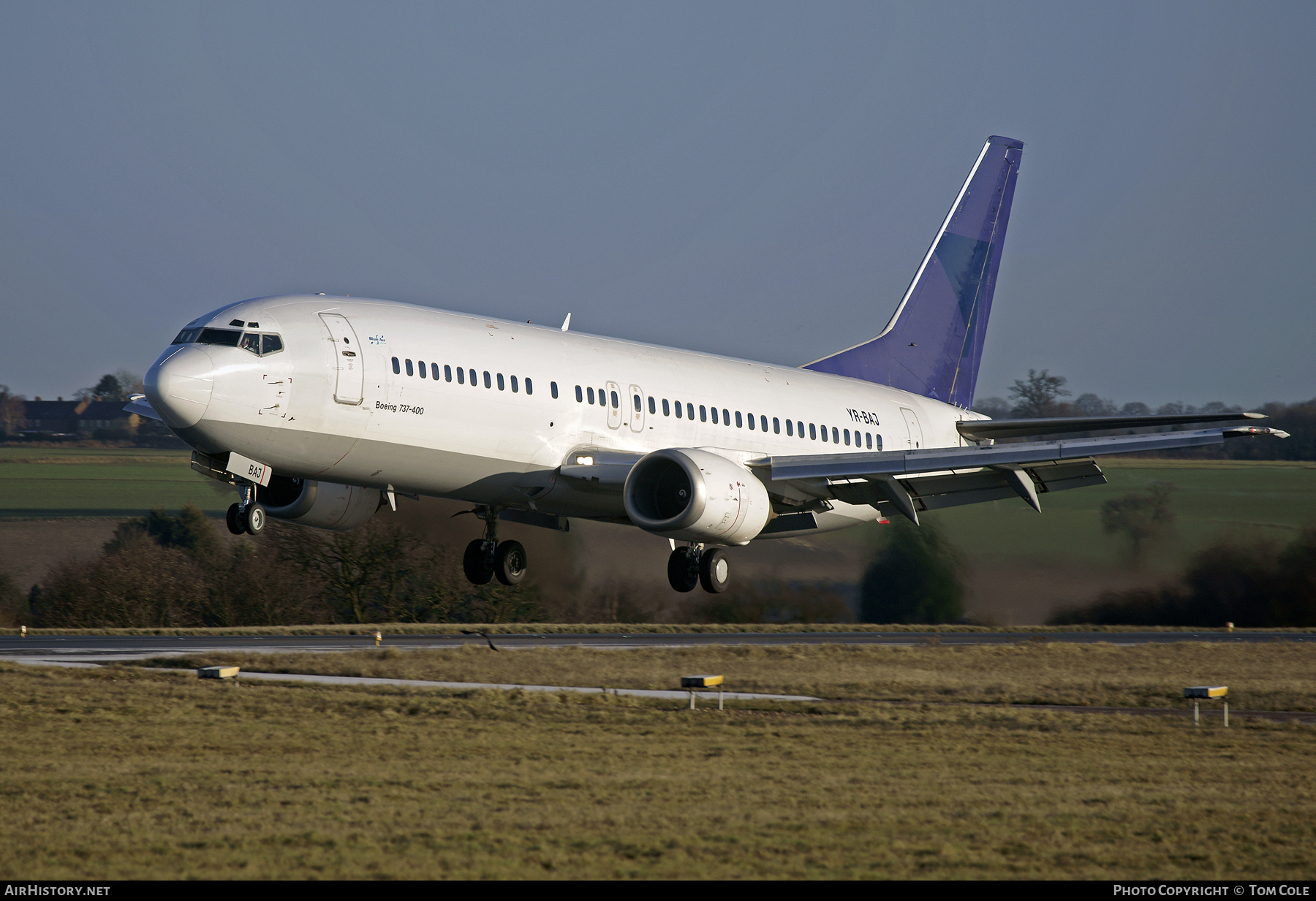 Aircraft Photo of YR-BAJ | Boeing 737-430 | Blue Air | AirHistory.net #104853