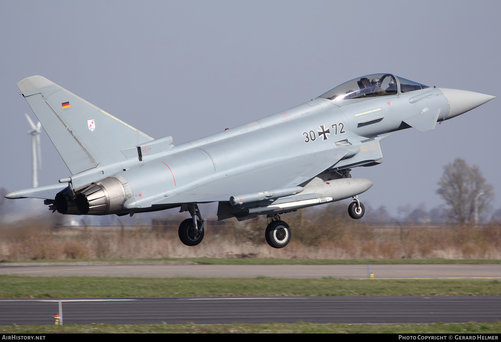 Aircraft Photo of 3072 | Eurofighter EF-2000 Typhoon S | Germany - Air Force | AirHistory.net #104868
