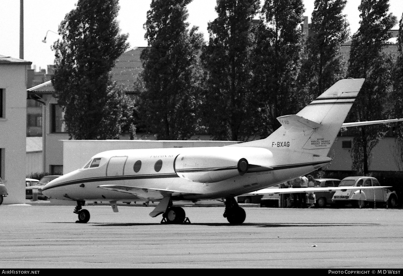 Aircraft Photo of F-BXAG | Dassault Falcon 10 | AirHistory.net #104878