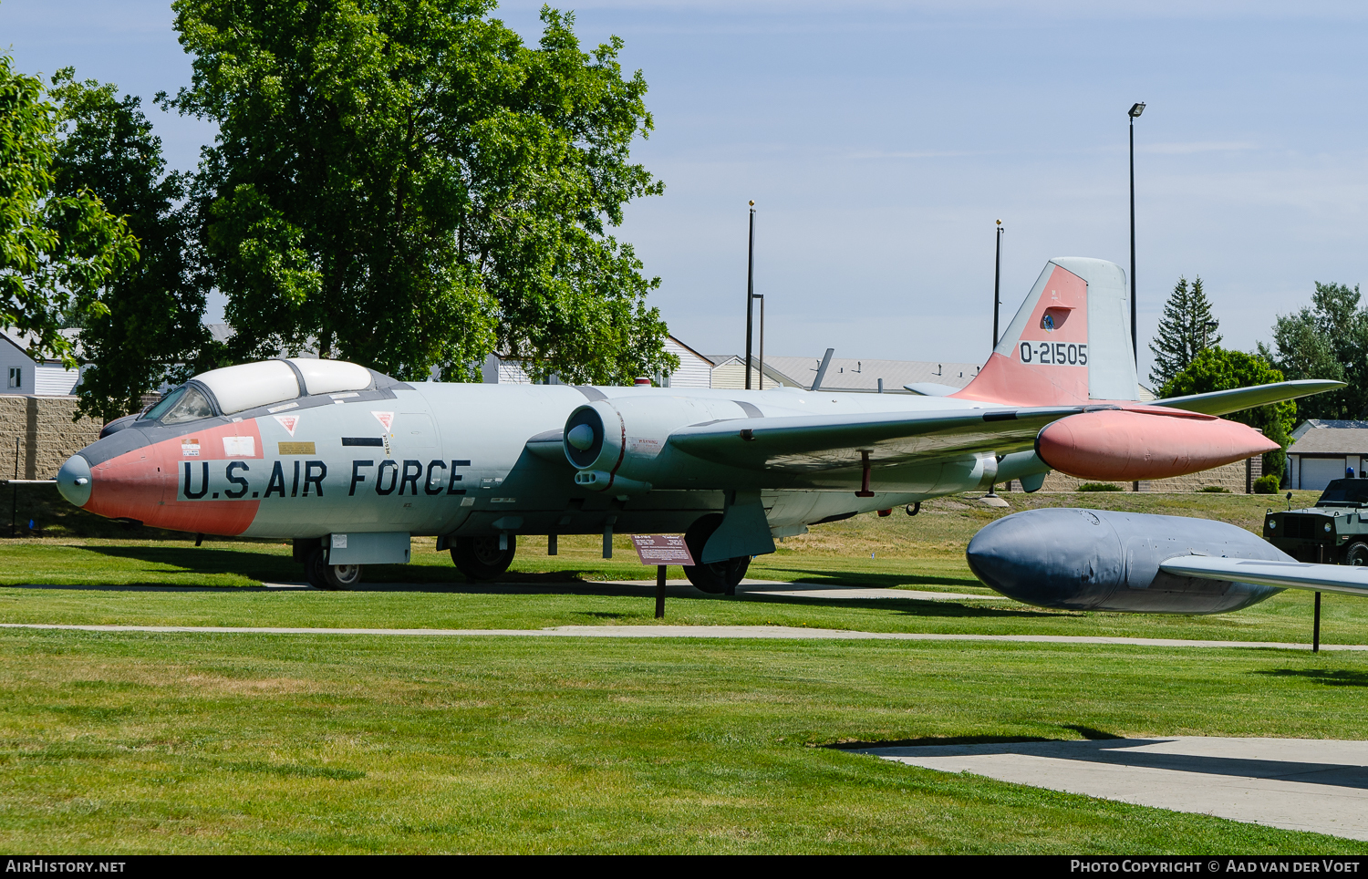 Aircraft Photo of 52-1505 / 0-21505 | Martin EB-57B Canberra | USA - Air Force | AirHistory.net #104880