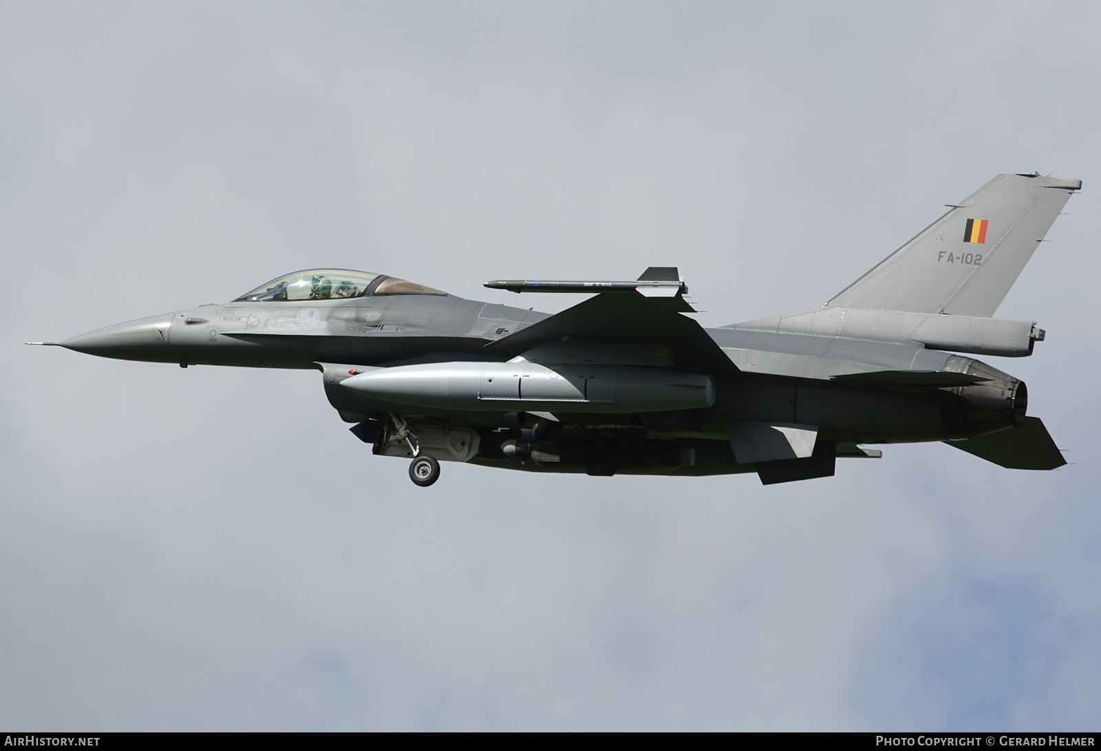 Aircraft Photo of FA-102 | General Dynamics F-16AM Fighting Falcon | Belgium - Air Force | AirHistory.net #104886