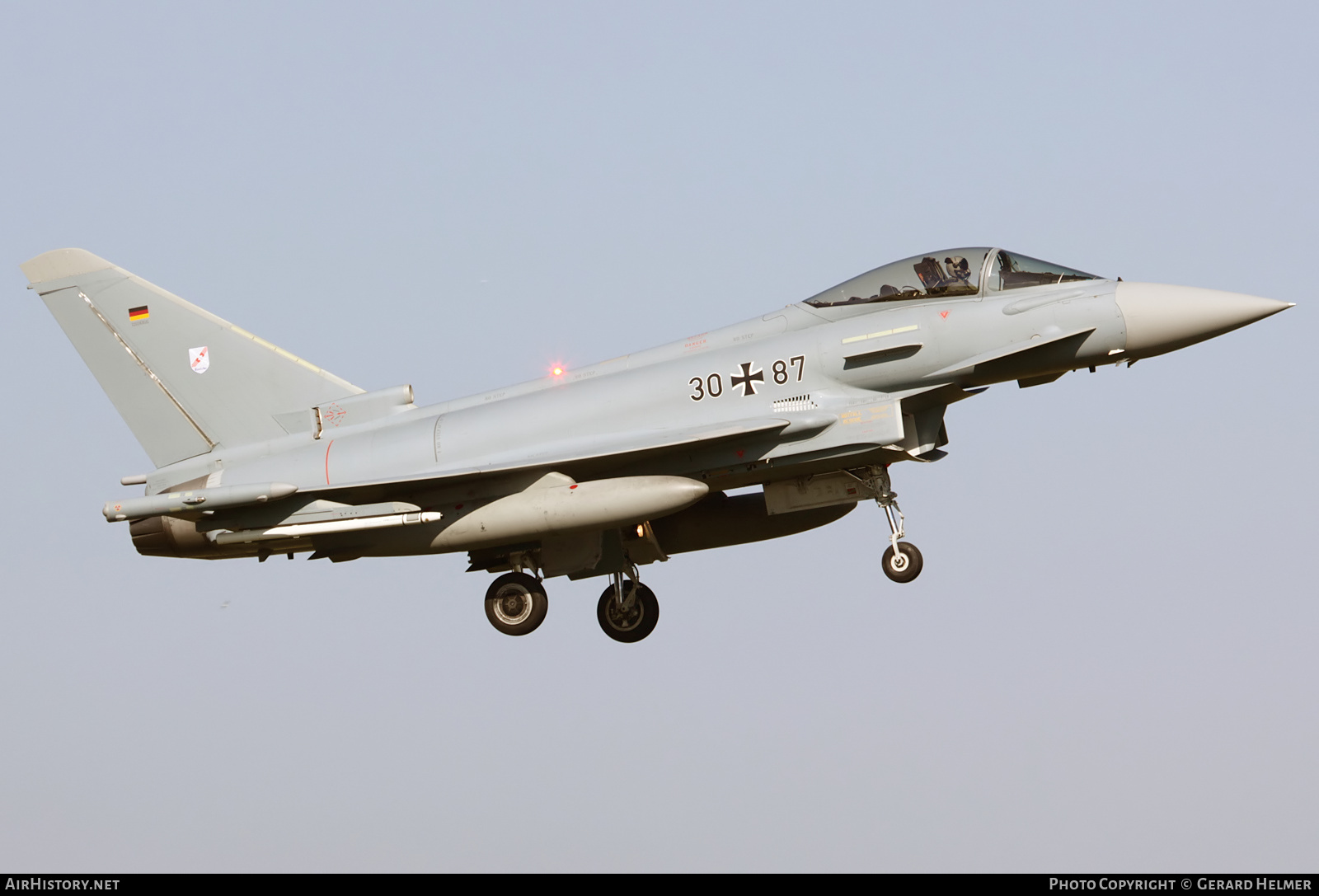 Aircraft Photo of 3087 | Eurofighter EF-2000 Typhoon S | Germany - Air Force | AirHistory.net #104887