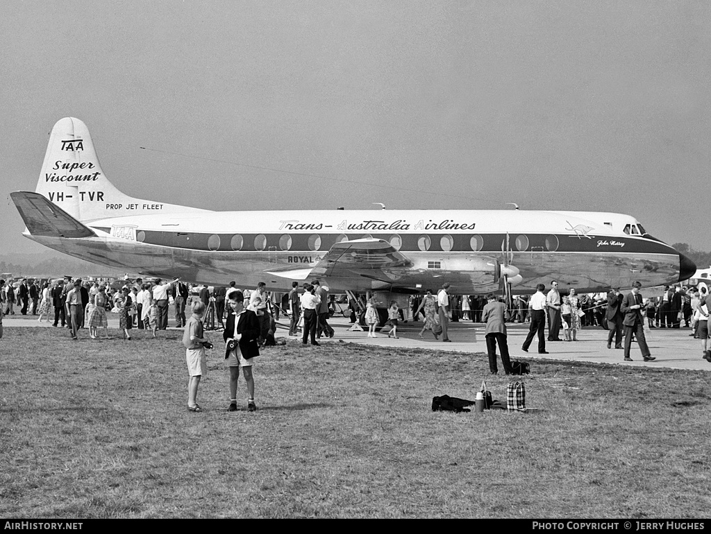 Aircraft Photo of VH-TVR | Vickers 816 Viscount | Trans-Australia Airlines - TAA | AirHistory.net #104890