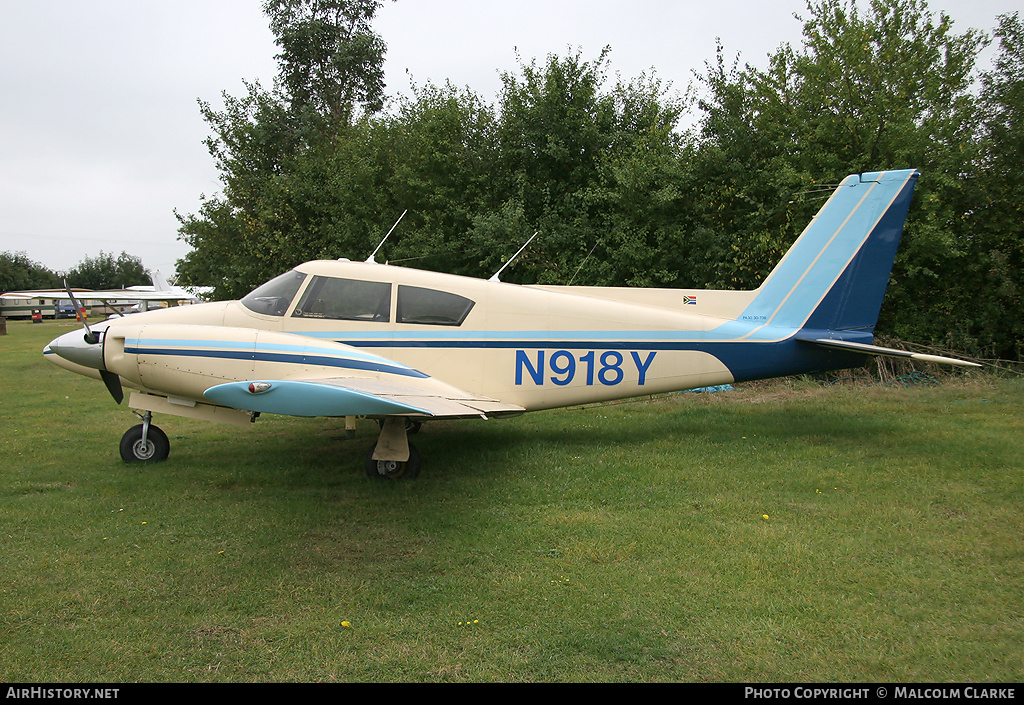 Aircraft Photo of N918Y | Piper PA-30-160 Twin Comanche | AirHistory.net #104899