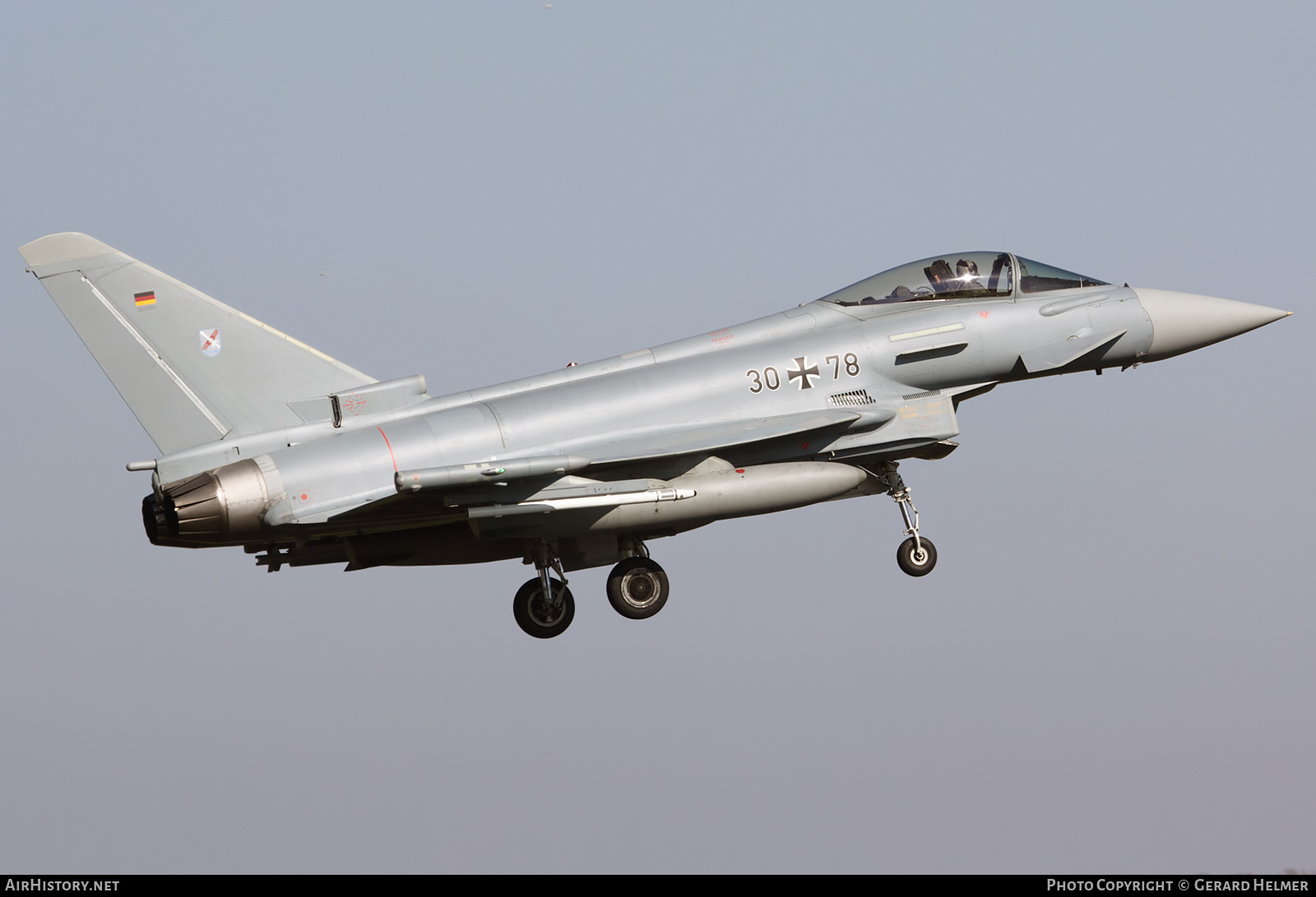 Aircraft Photo of 3078 | Eurofighter EF-2000 Typhoon S | Germany - Air Force | AirHistory.net #104913