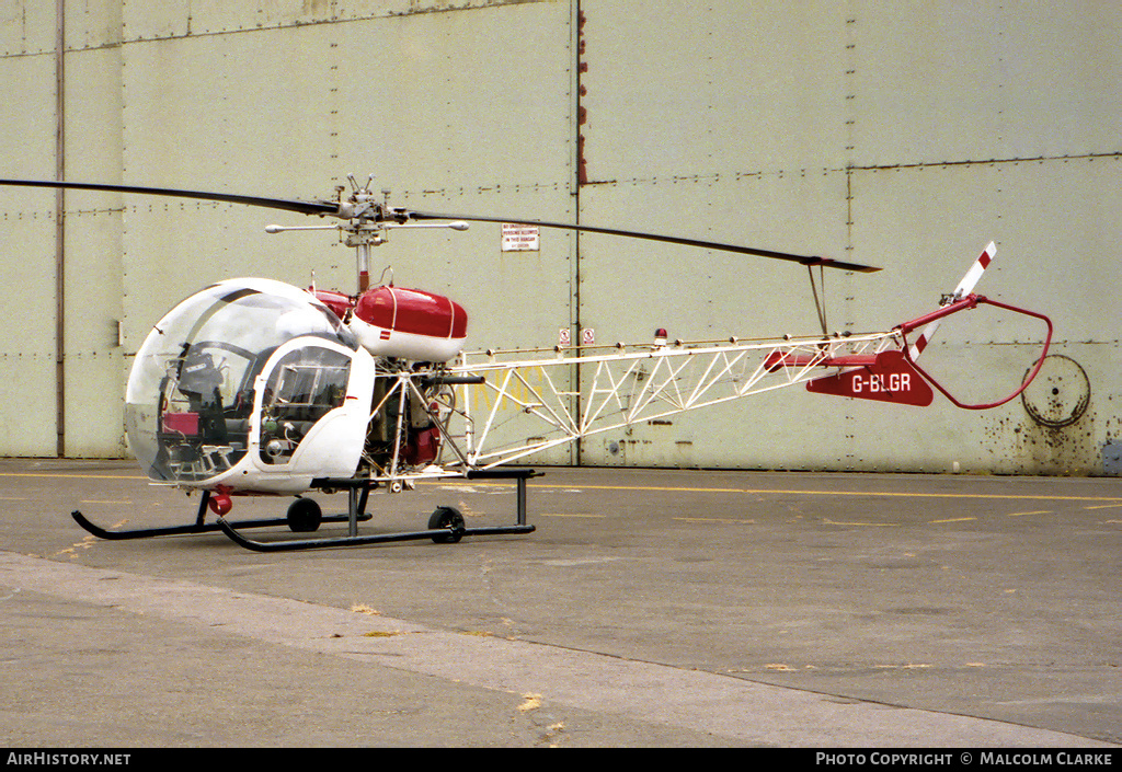 Aircraft Photo of G-BLGR | Bell 47G-4A | Courteenhall Farms | AirHistory.net #104932