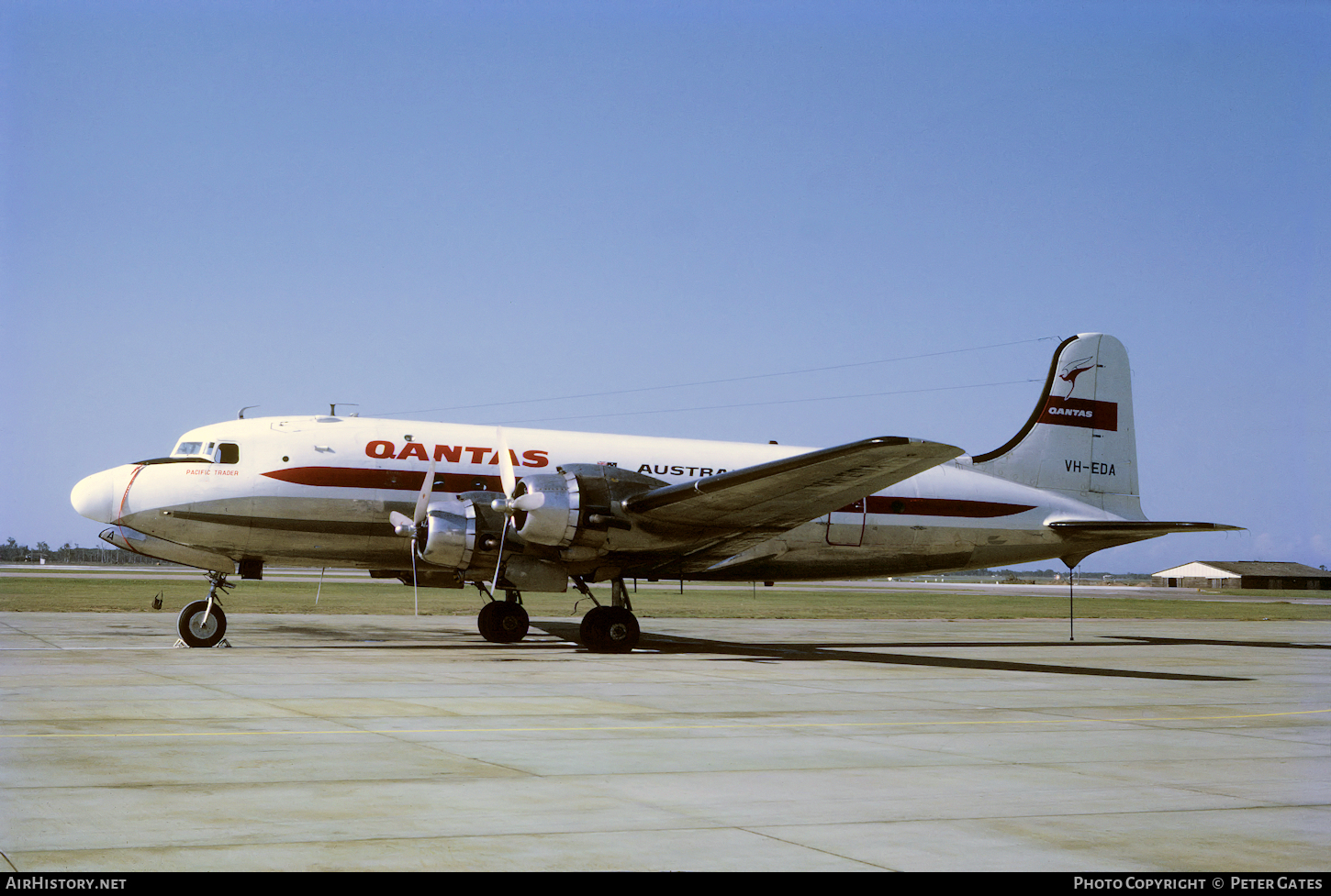 Aircraft Photo of VH-EDA | Douglas DC-4-1009 | Qantas | AirHistory.net #104936