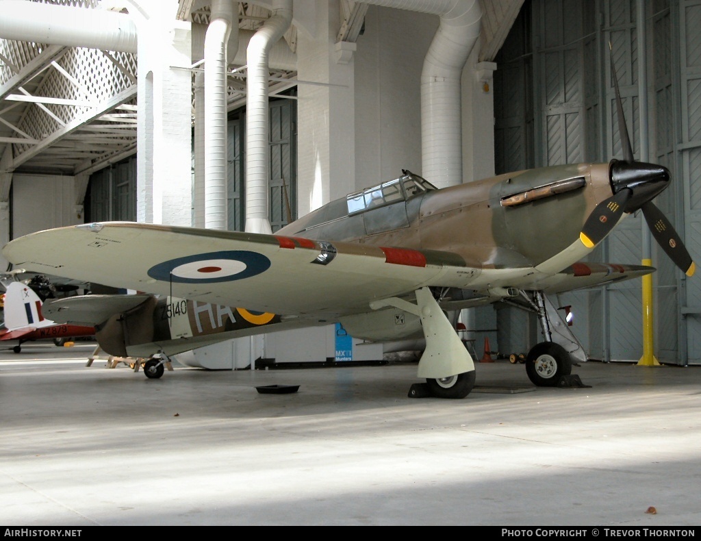 Aircraft Photo of G-HURI / Z5140 | Hawker Hurricane Mk12A | UK - Air Force | AirHistory.net #104953