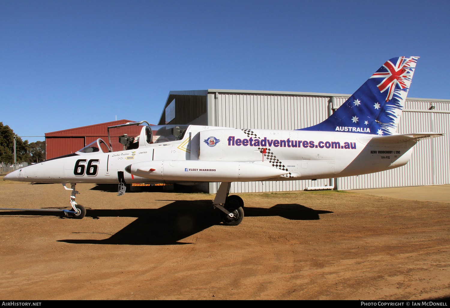 Aircraft Photo of VH-FIS | Aero L-39C Albatros | Fleet Adventures | AirHistory.net #104975