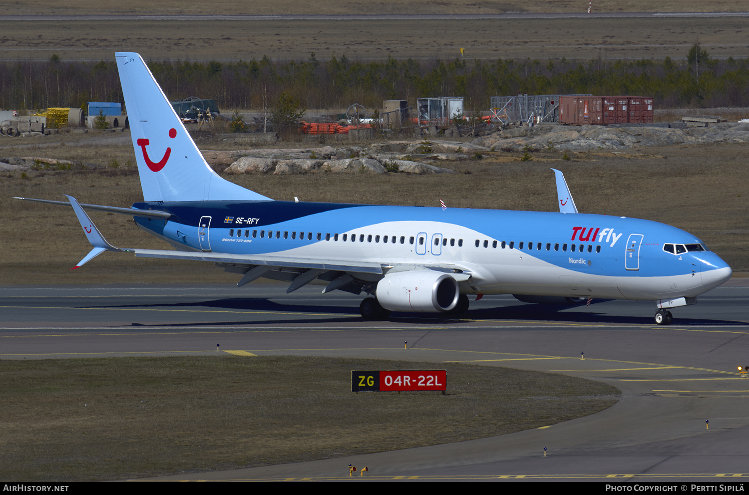 Aircraft Photo of SE-RFY | Boeing 737-8K5 | TUIfly Nordic | AirHistory.net #104980