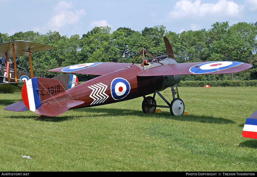 Aircraft Photo of G-BWJM / C4918 | Bristol M-1C (replica) | UK - Air Force | AirHistory.net #105004