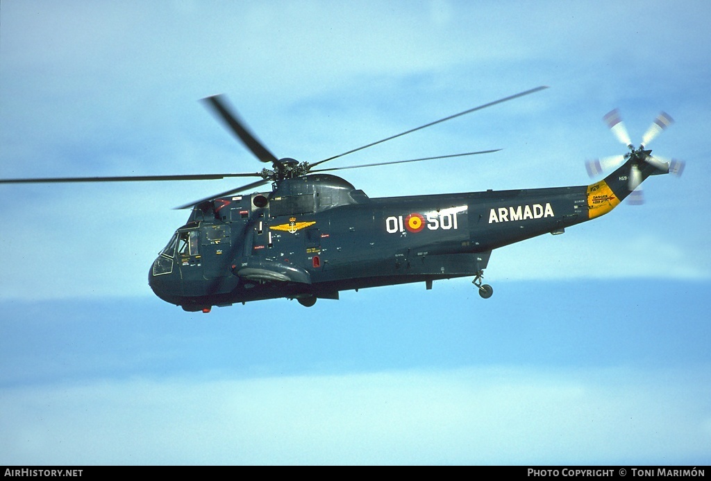 Aircraft Photo of HS9-1 | Sikorsky SH-3D Sea King (S-61B) | Spain - Navy | AirHistory.net #105011