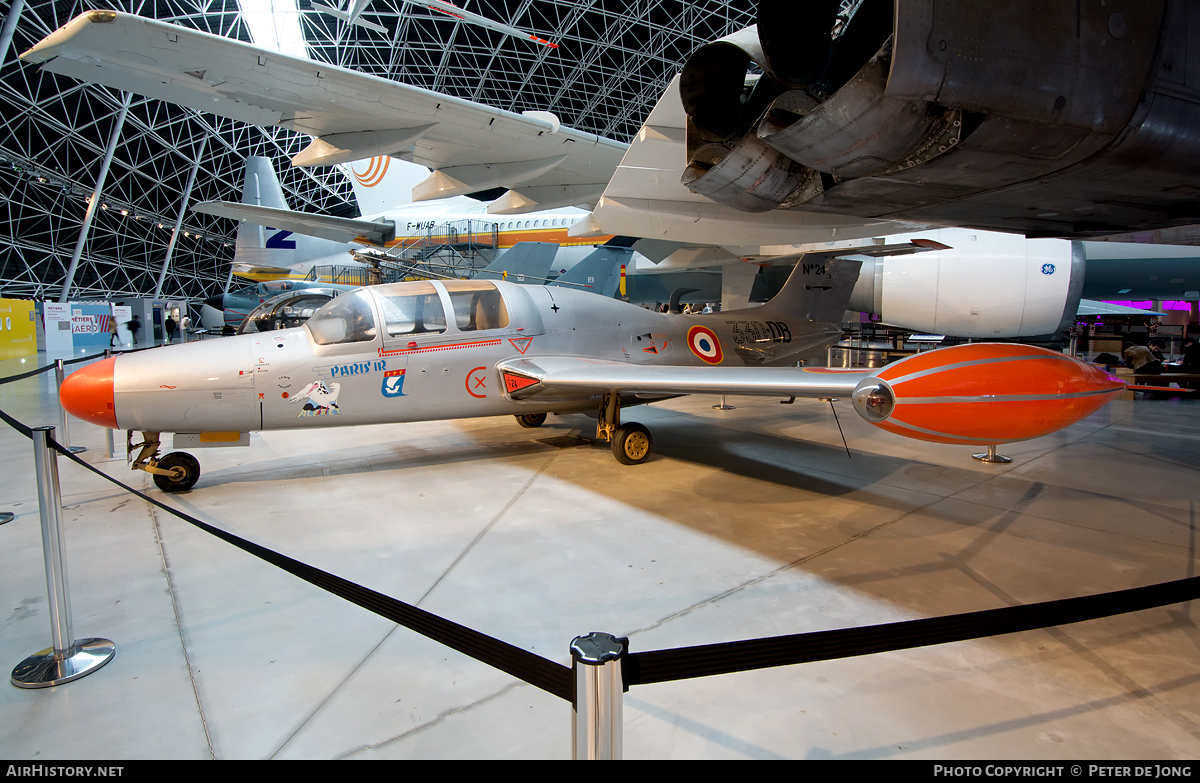 Aircraft Photo of 24 | Morane-Saulnier MS-760 Paris IR | France - Air Force | AirHistory.net #105014