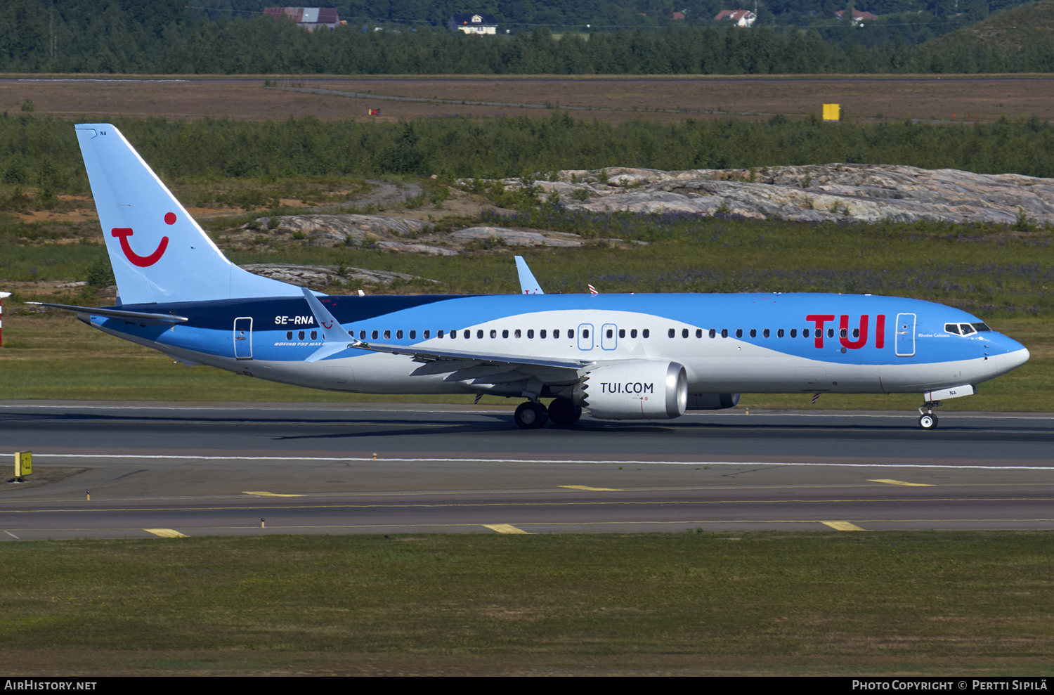 Aircraft Photo of SE-RNA | Boeing 737-8 Max 8 | TUIfly Nordic | AirHistory.net #105032