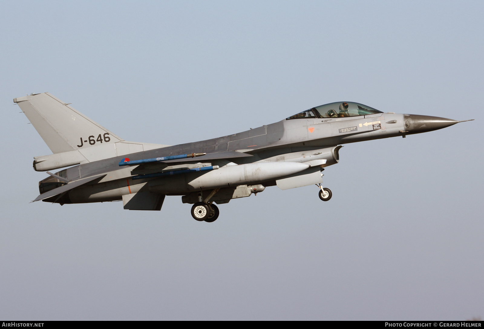 Aircraft Photo of J-646 | General Dynamics F-16AM Fighting Falcon | Netherlands - Air Force | AirHistory.net #105037