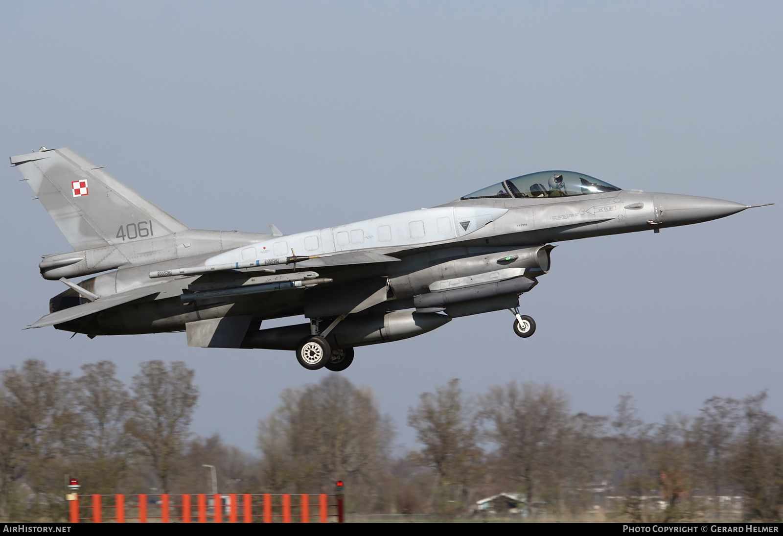 Aircraft Photo of 4061 | Lockheed Martin F-16CJ Fighting Falcon | Poland - Air Force | AirHistory.net #105048