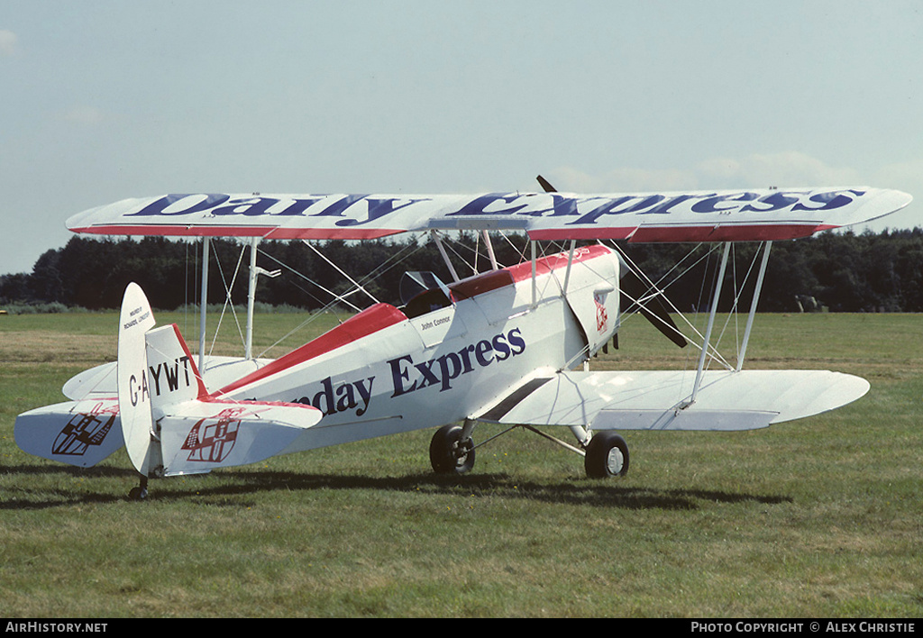 Aircraft Photo of G-AYWT | AIA Stampe SV-4C | AirHistory.net #105068