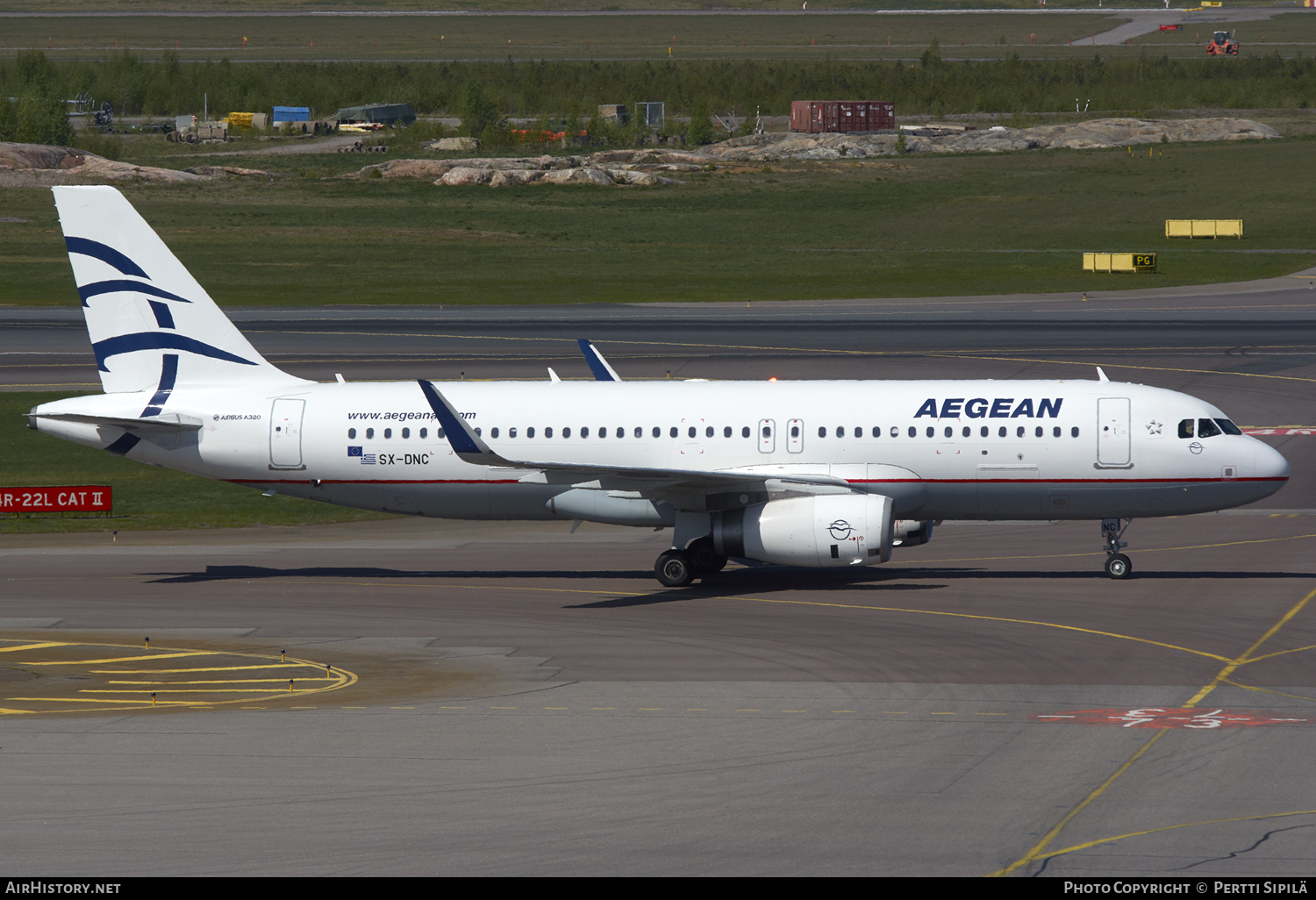 Aircraft Photo of SX-DNC | Airbus A320-232 | Aegean Airlines | AirHistory.net #105070